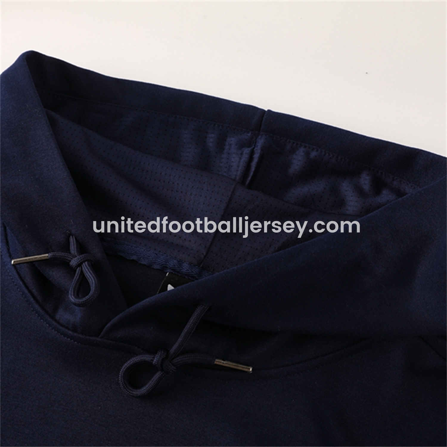 unitedfutballjersey-Real Madrid 25-26 Originals Varsity Hoodie Set - Deep Blue Hoodie and Pants