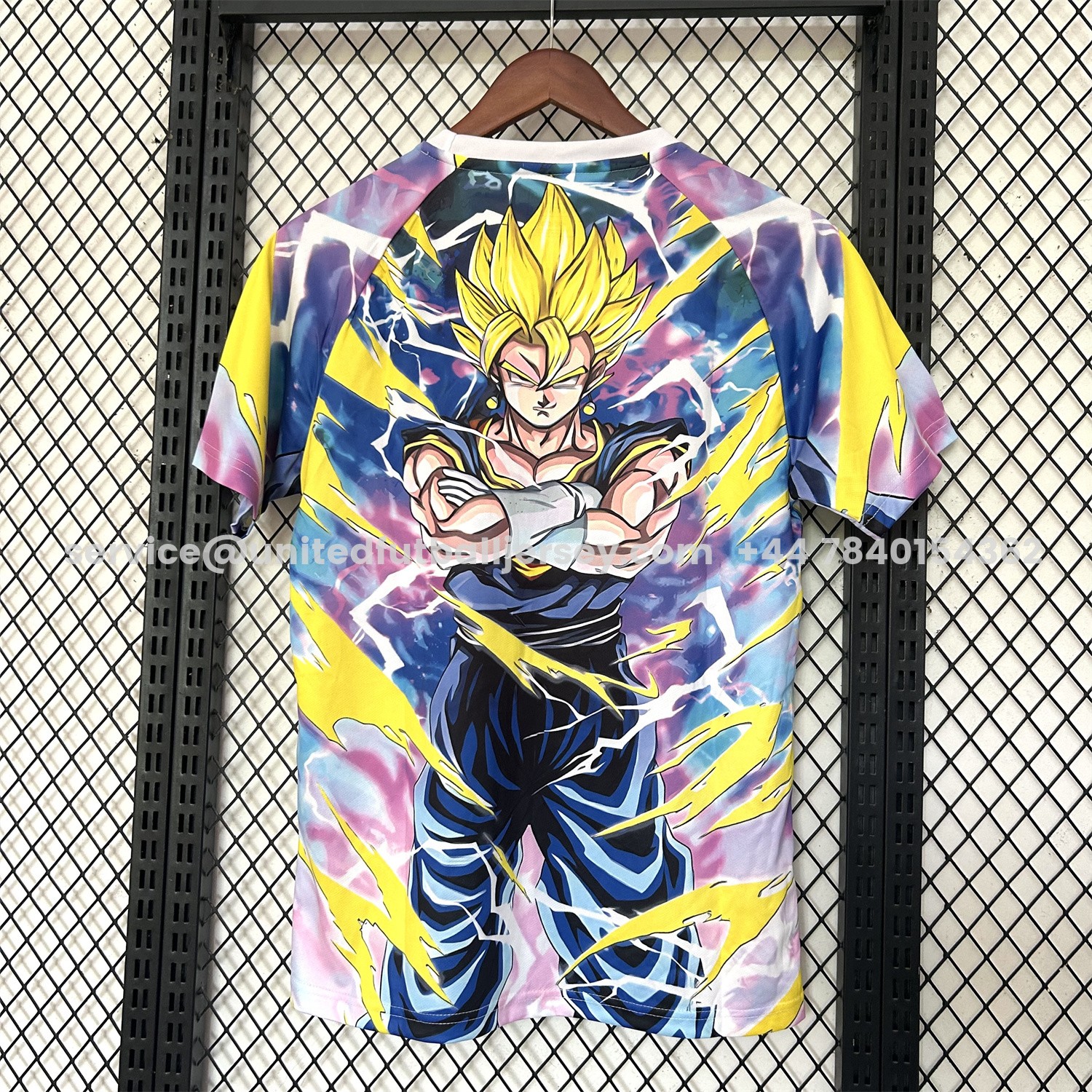 unitedfutballjersey-Japan 25-26 Blonde Super Saiyan Special Jersey - Fans Version