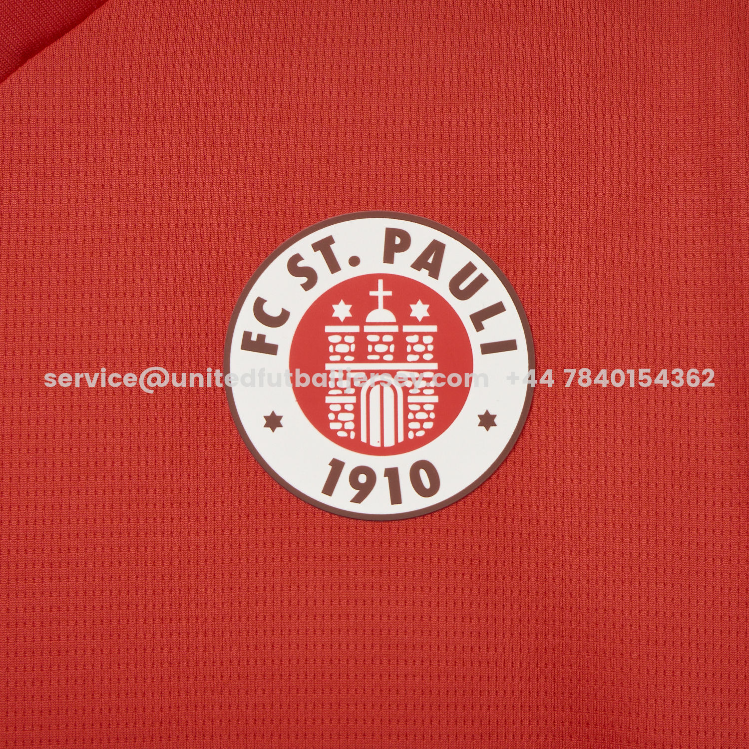 unitedfutballjersey-St. Pauli 25-26 Fourth Red Jersey - Fans Version