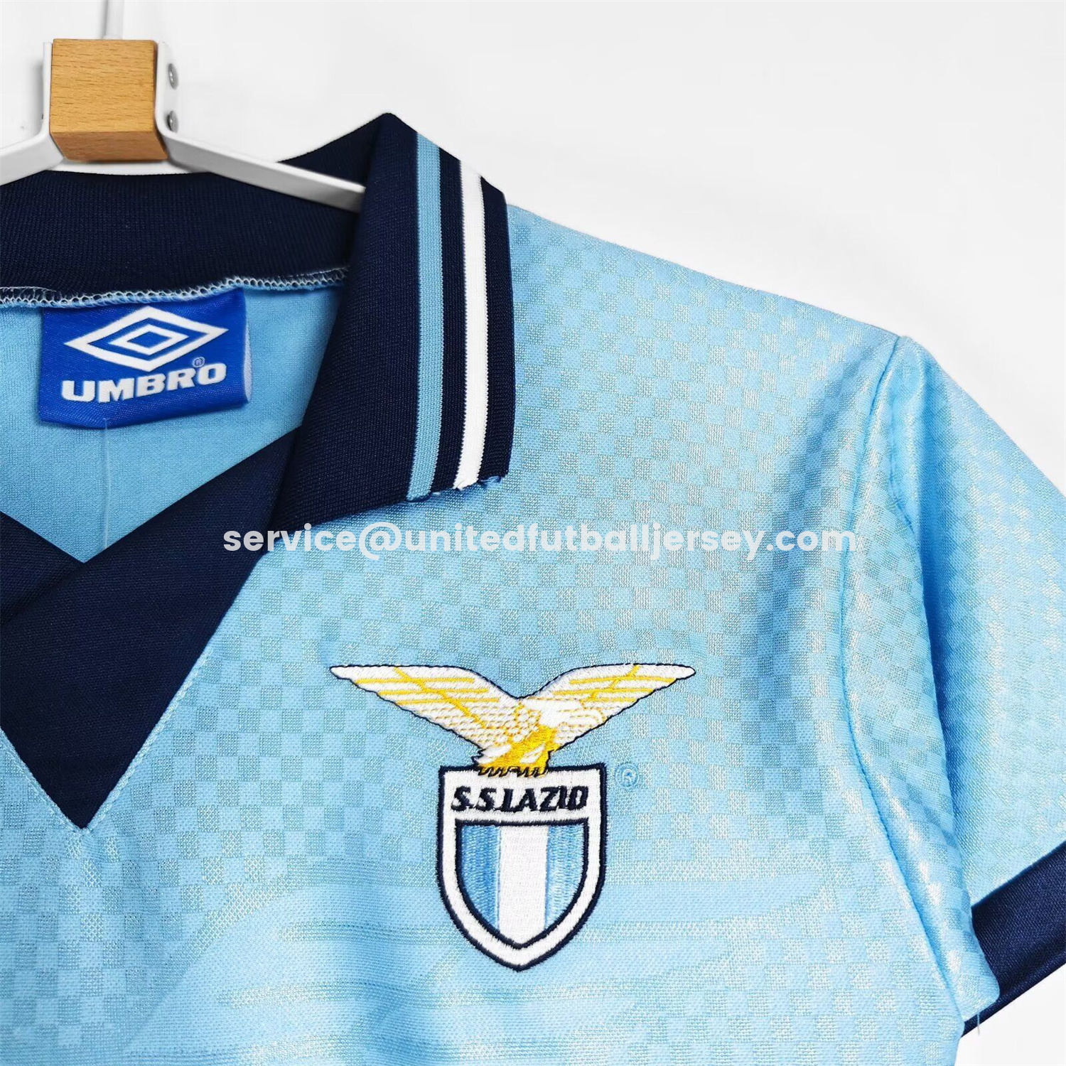 unitedfutballjersey-Retro Lazio 1996-97 Home Kids Kit