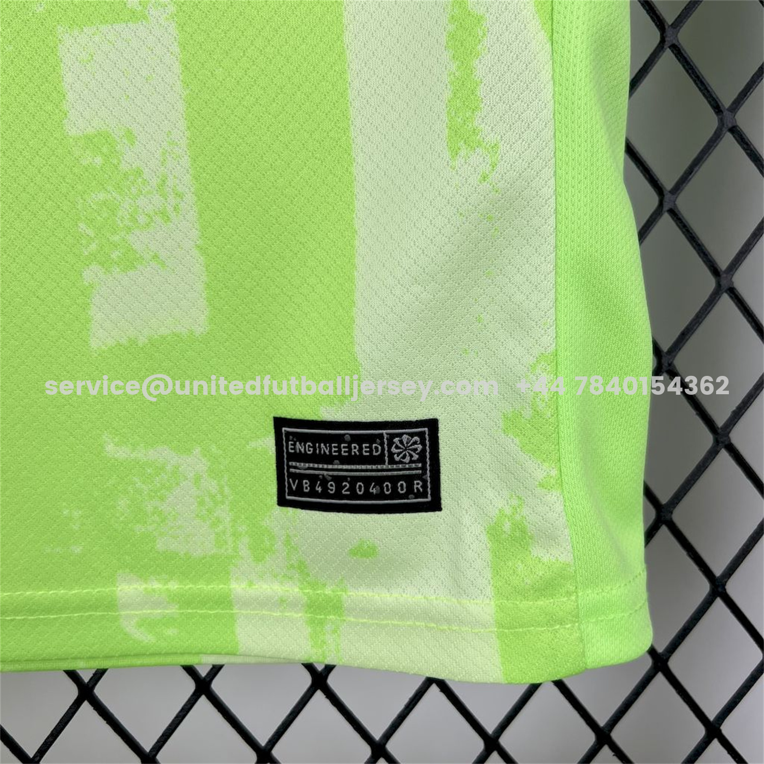 unitedfutballjersey-Barcelona x Travis Scott 24-25 Third Green Kids Kit