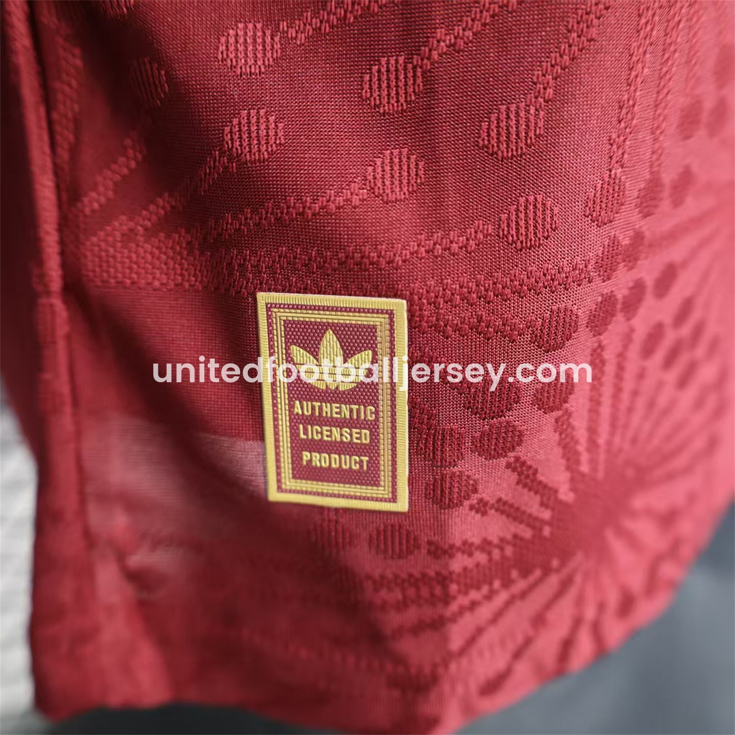 unitedfutballjersey-Mexico 2025 Round Logo Red Special Edition Jersey - Player Version