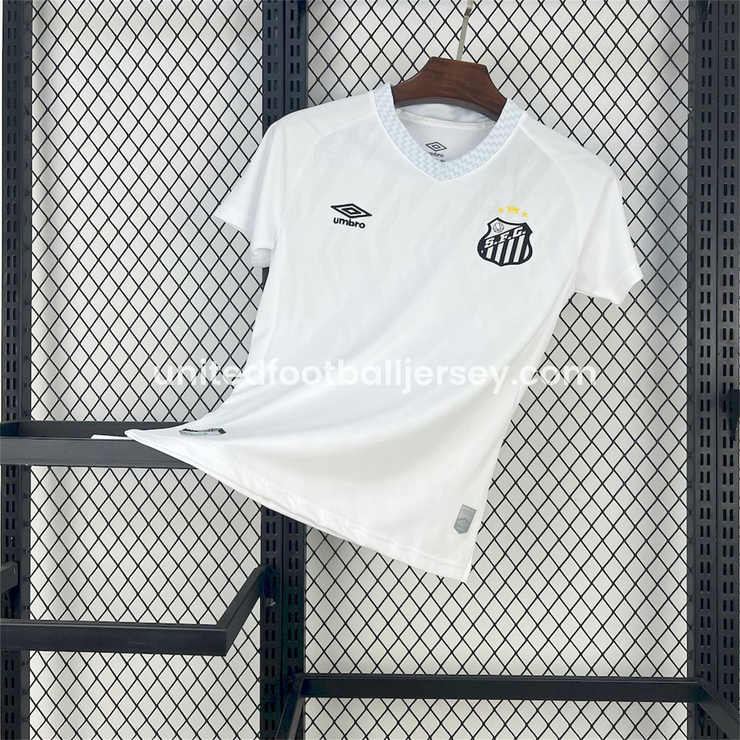 unitedfutballjersey-Women's Santos 25-26 Home Unsponsored Jersey