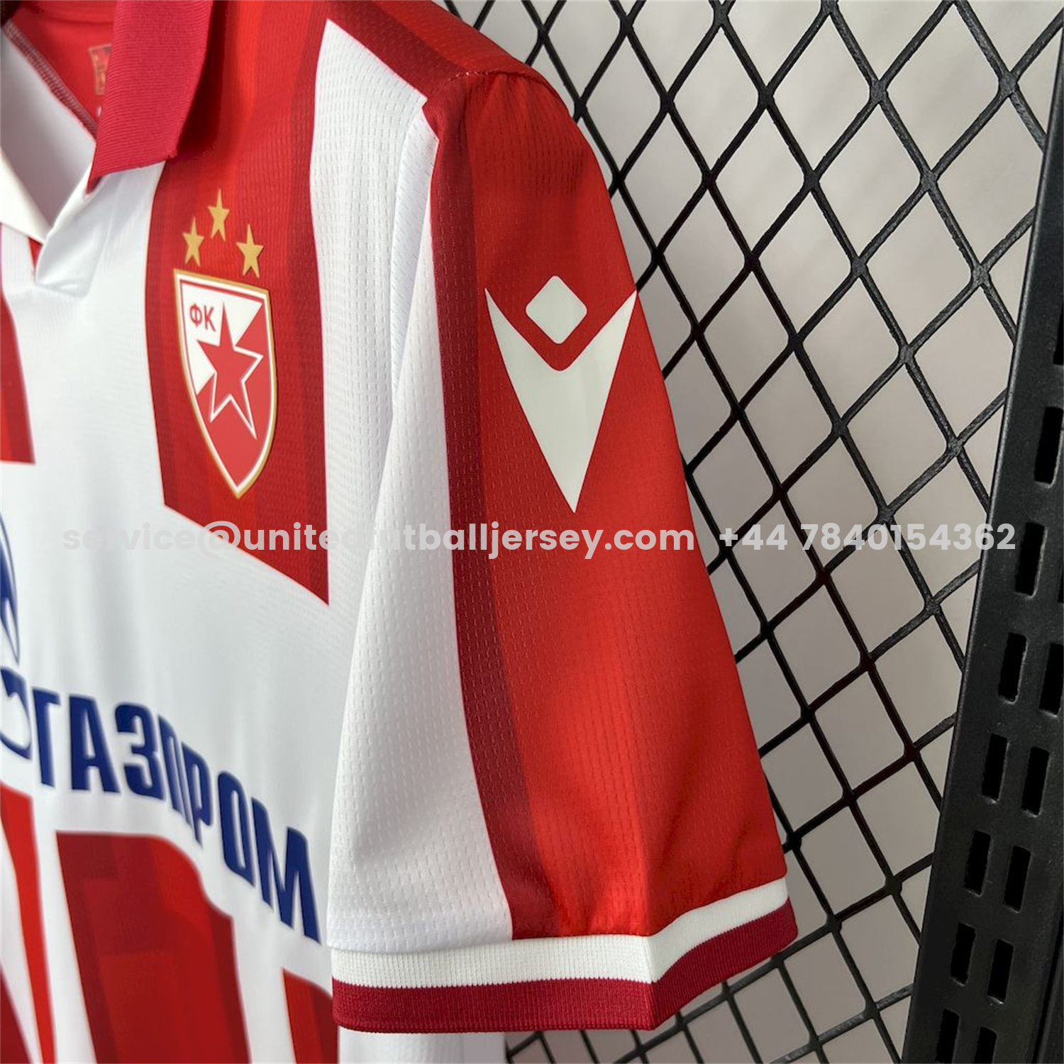unitedfutballjersey-Red Star Belgrade 25-26 Home Jersey - Fans Version
