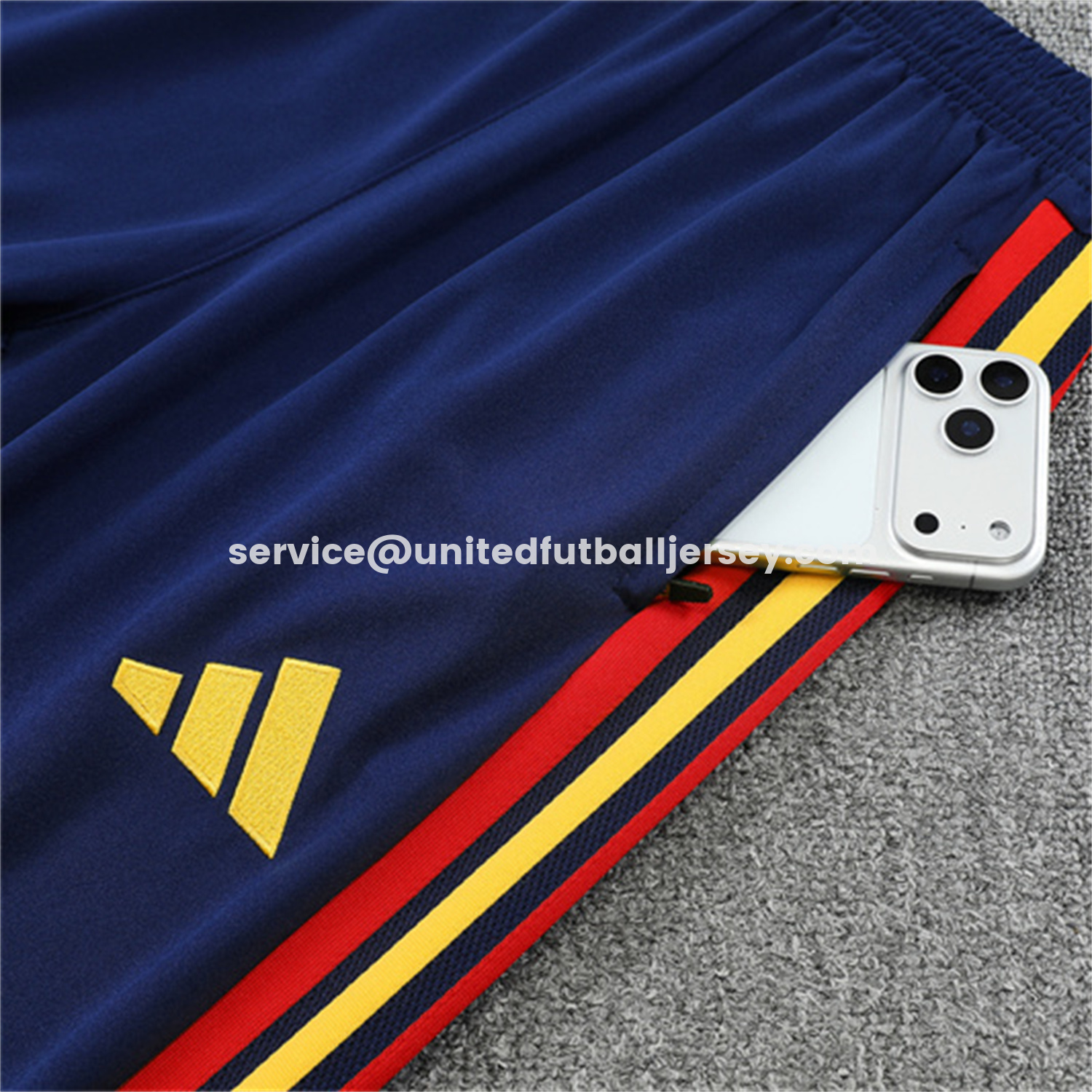 unitedfutballjersey-Spain 2026 Long Sleeve Training Set - Royal Blue Top & Pants