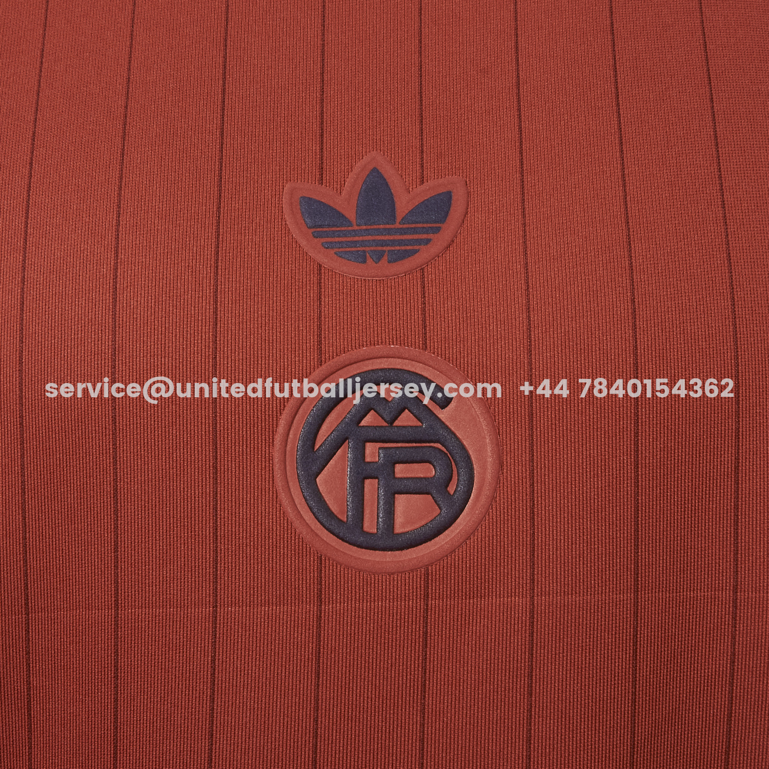 unitedfutballjersey-Bayern Munich 25-26 Trefoil Red Travel Jersey - Player Version