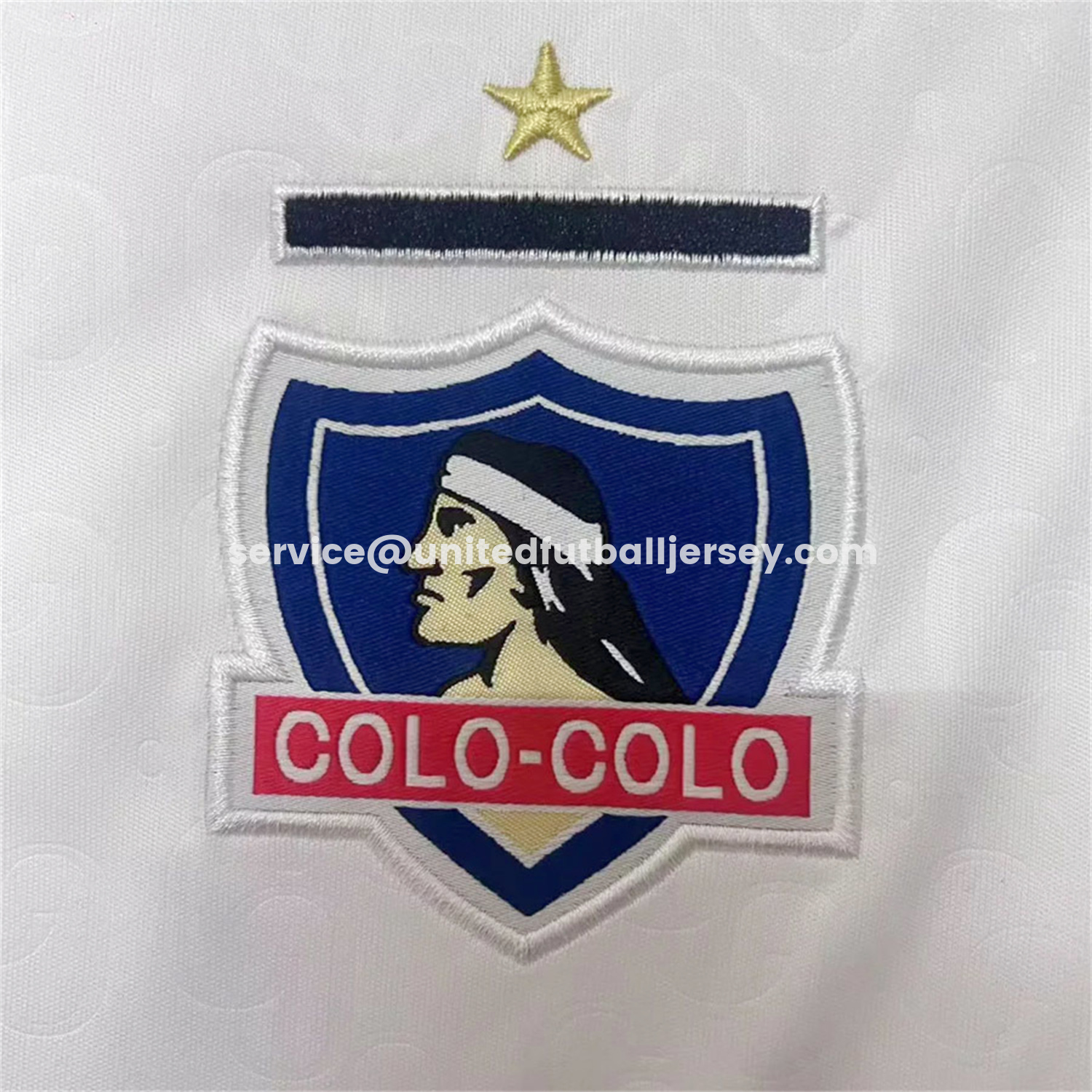 unitedfutballjersey-Colo Colo 25-26 Home Long Sleeves Jersey - Fans Version
