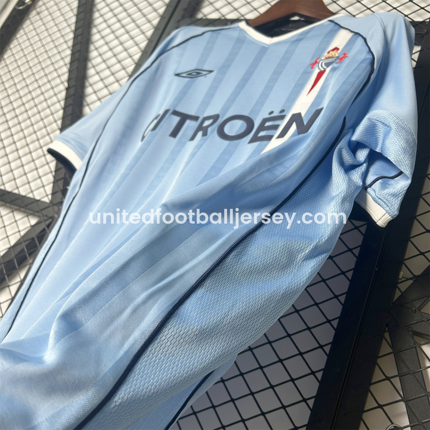 unitedfutballjersey-Retro Celta Vigo 2001-02 Home Jersey
