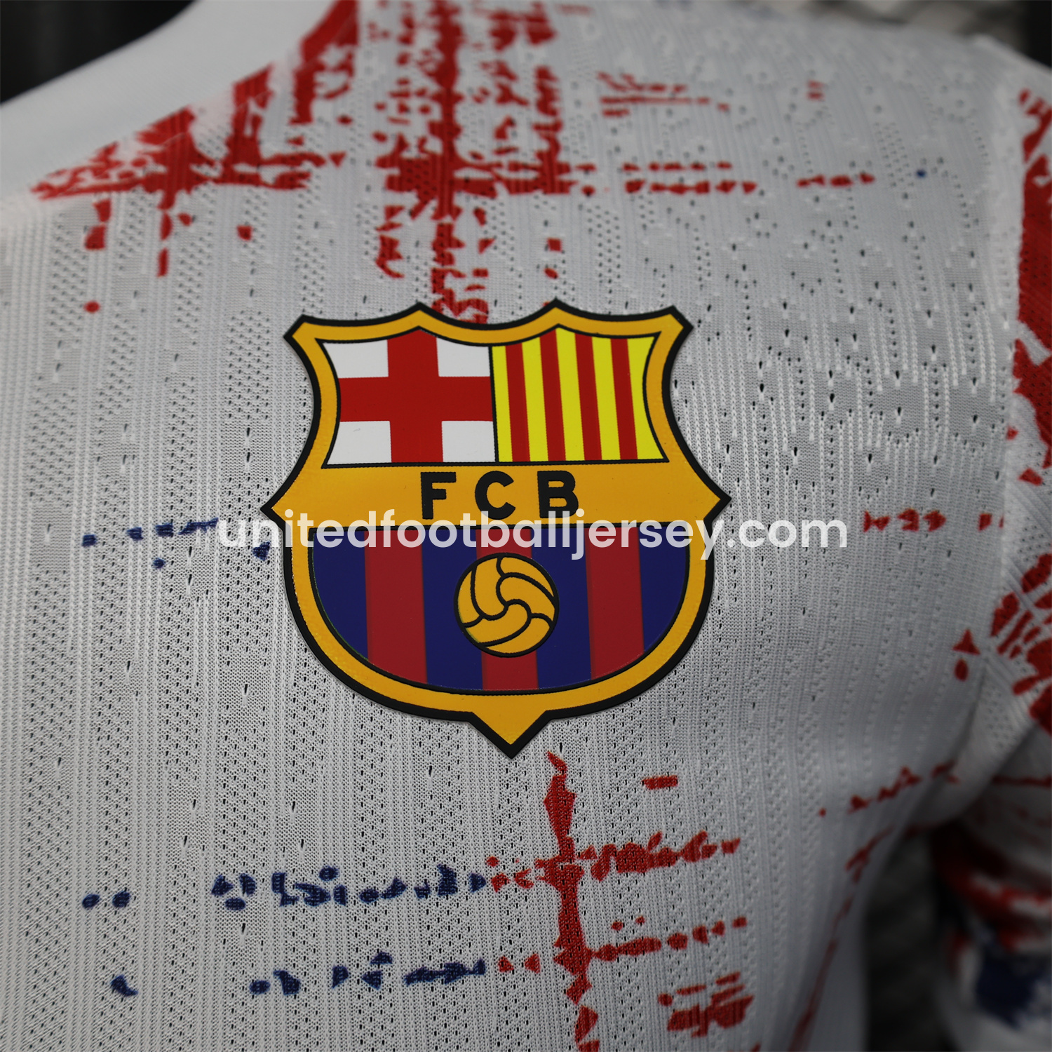 unitedfutballjersey-Barcelona 25-26 Red & Blue & White Special Edition Jersey - Player Version