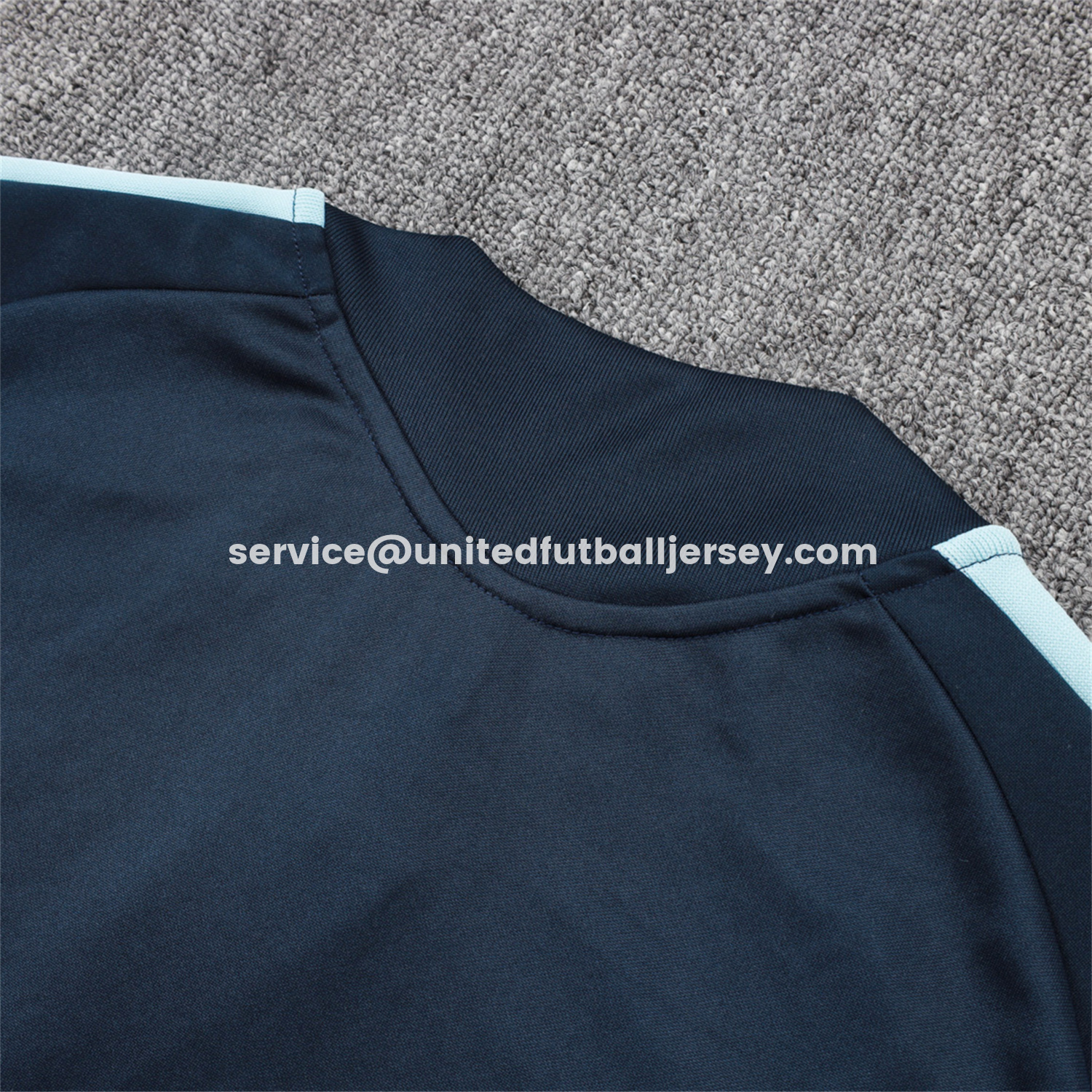 unitedfutballjersey-Argentina 25-26 Windbreaker Training Set - Dark Blue Top and Pants