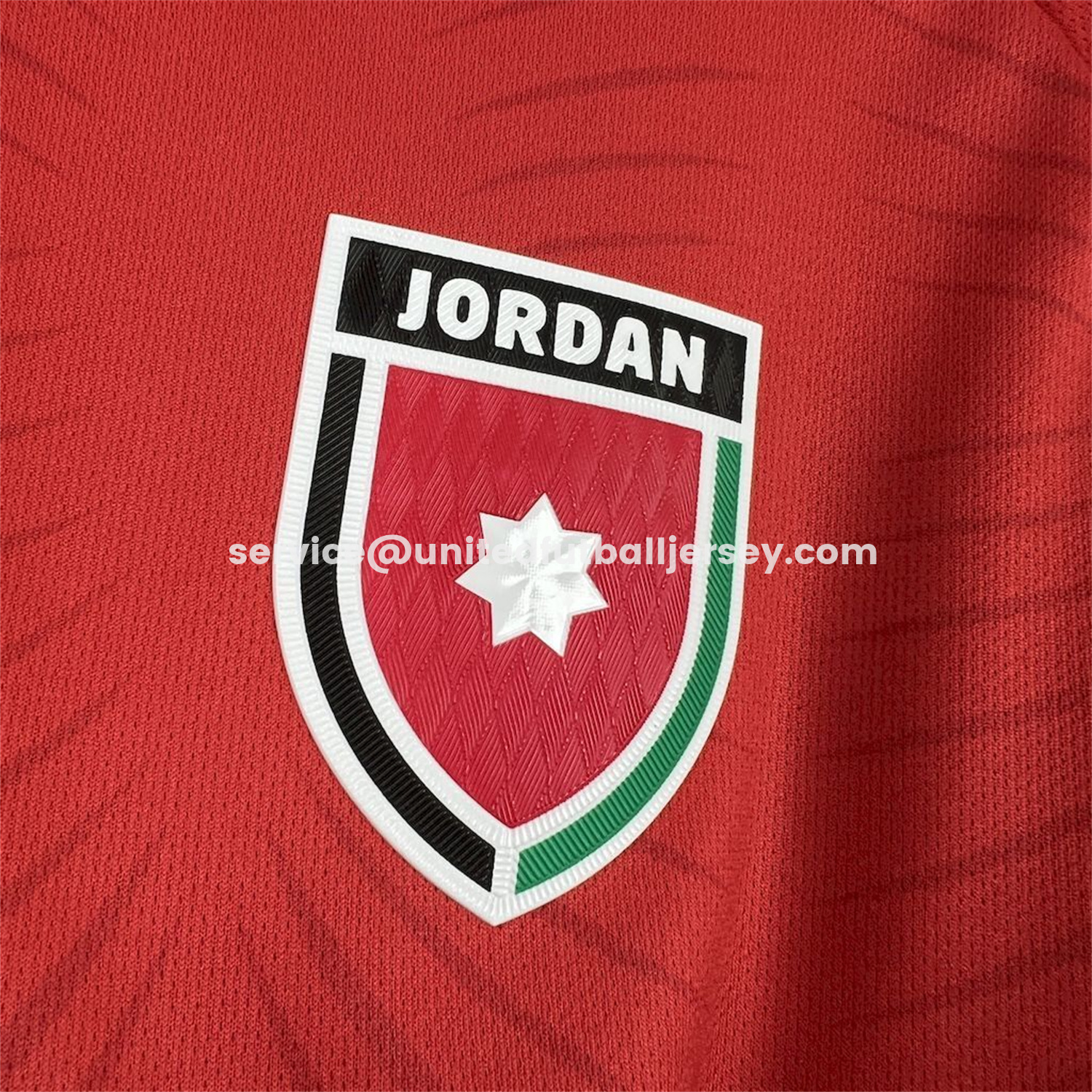 unitedfutballjersey-Jordan 2026 Away Red Jersey - Fans Version