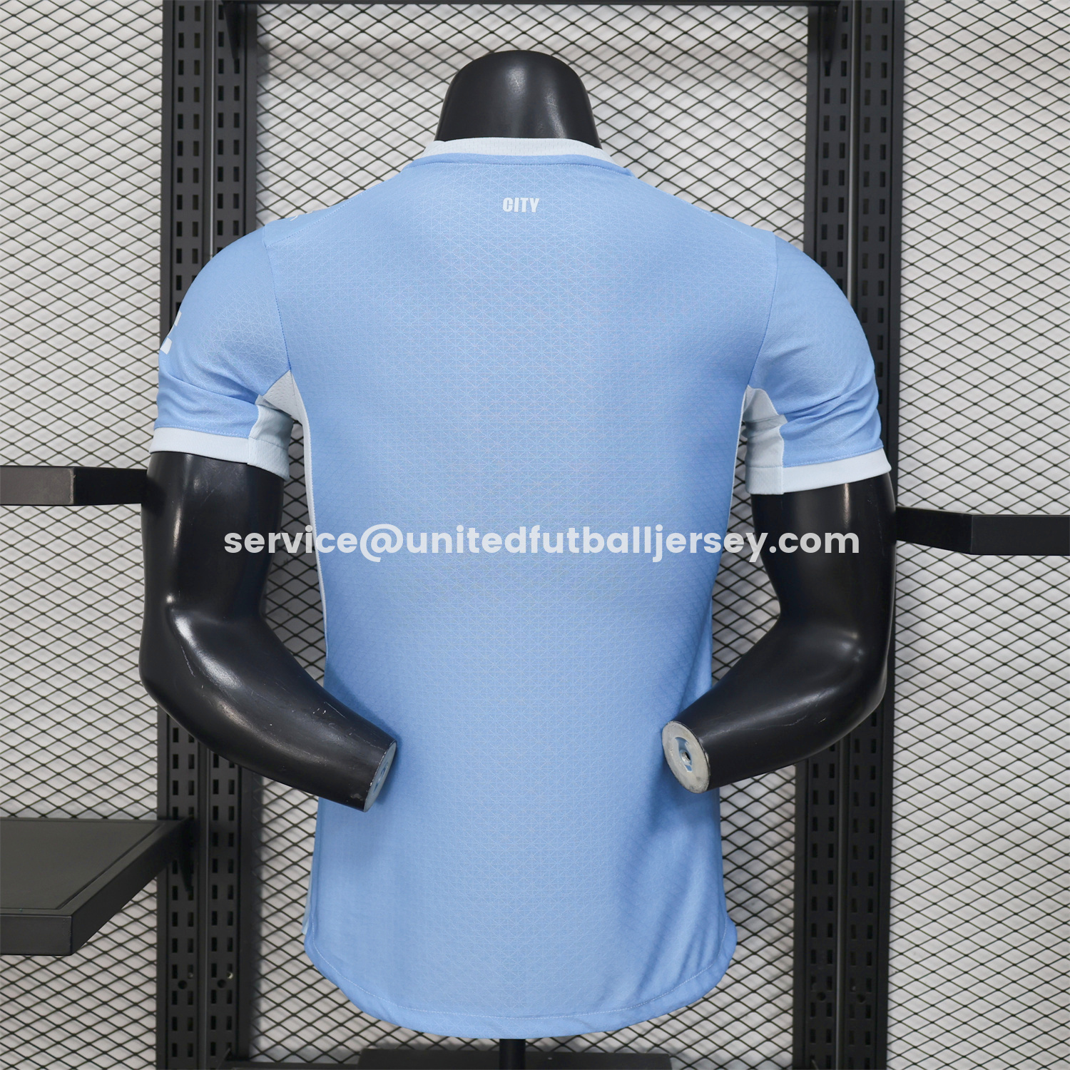 unitedfutballjersey-Manchester City 26-27 Home Jersey - Player Version