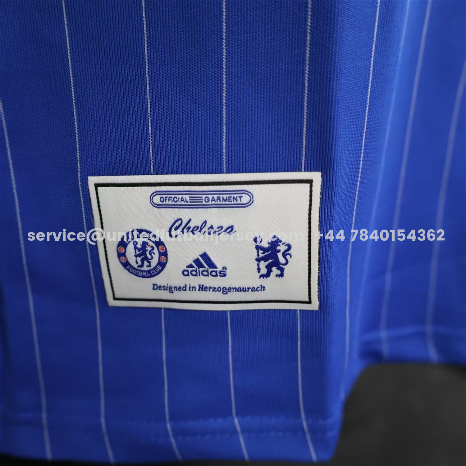 unitedfutballjersey-C.H.E.L.S.E.A 25-26 Icon Range Travel Special Edition Blue Jersey - Player Version