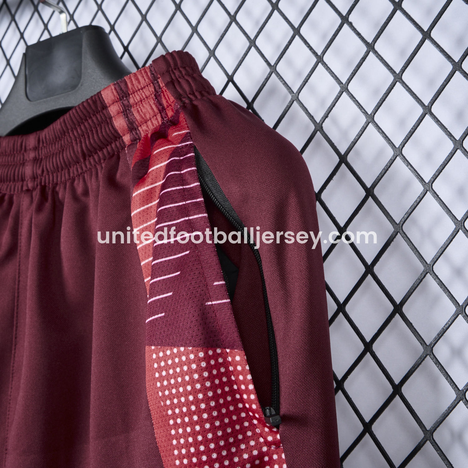 unitedfutballjersey-AS Roma 24-25 Burgundy Training Pants - Player Version
