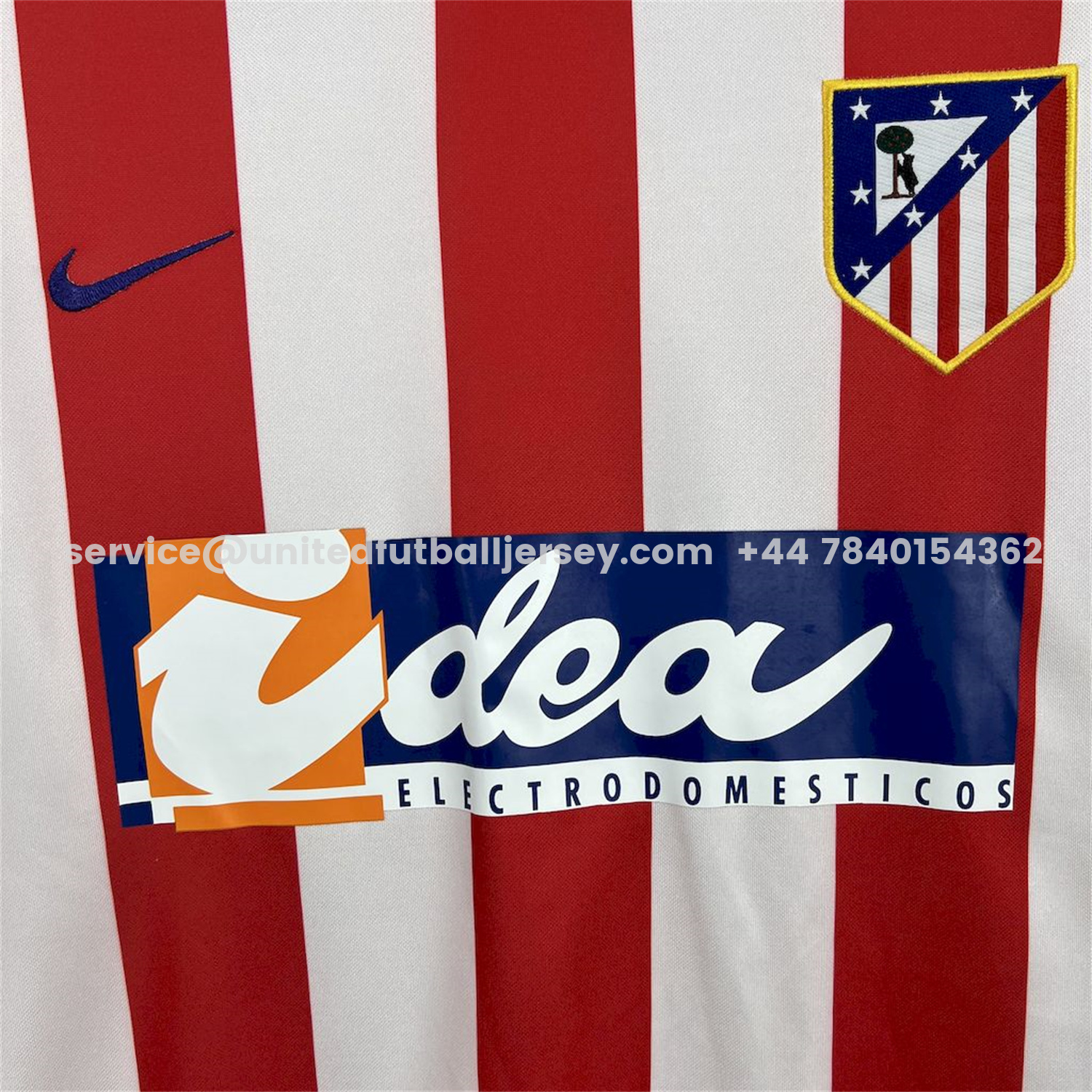 unitedfutballjersey-Retro Atletico Madrid 2002-03 Home Jersey