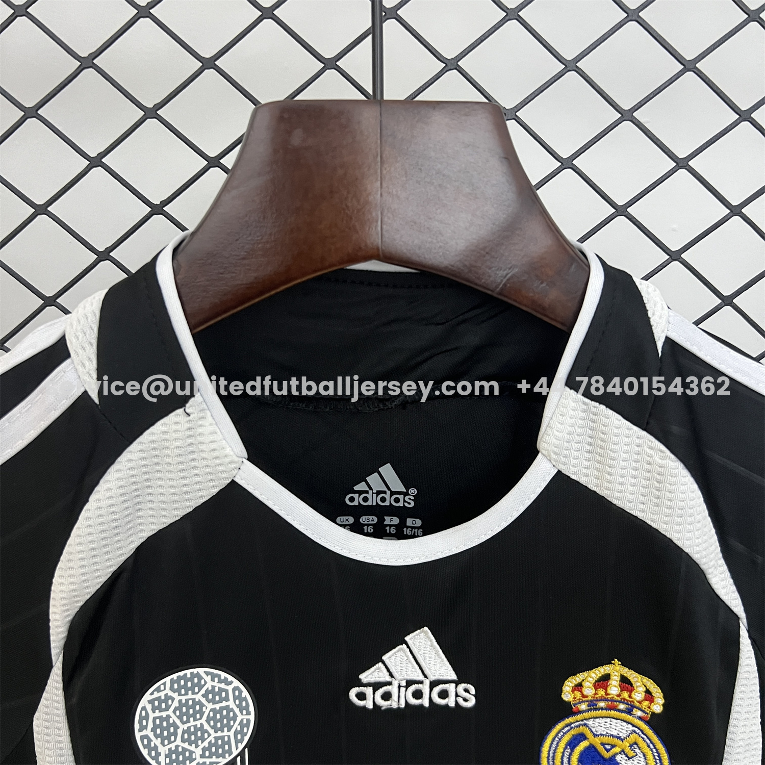 unitedfutballjersey-Retro Real Madrid 2006-07 Away Kids Kit