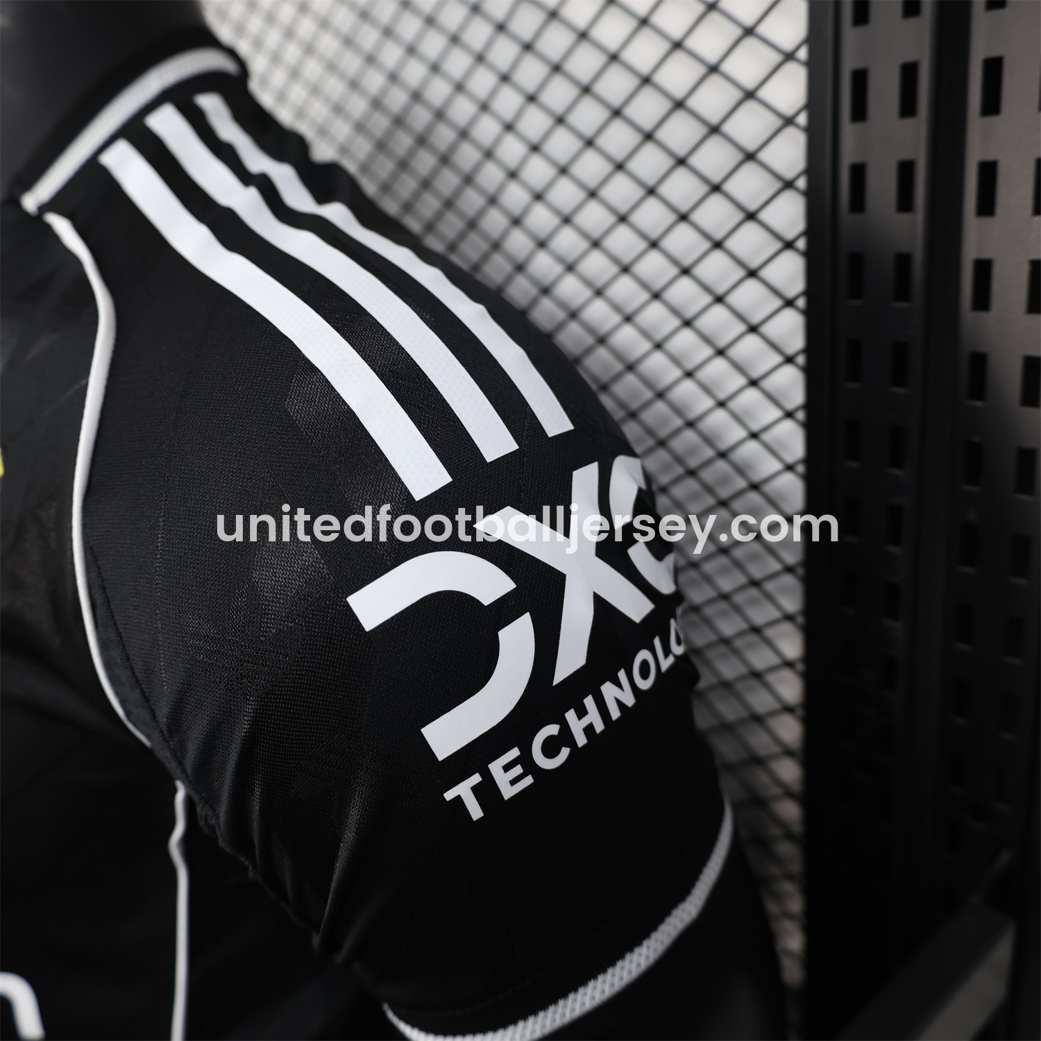 unitedfutballjersey-Manchester United 25-26 Black Training Jersey - Player Version