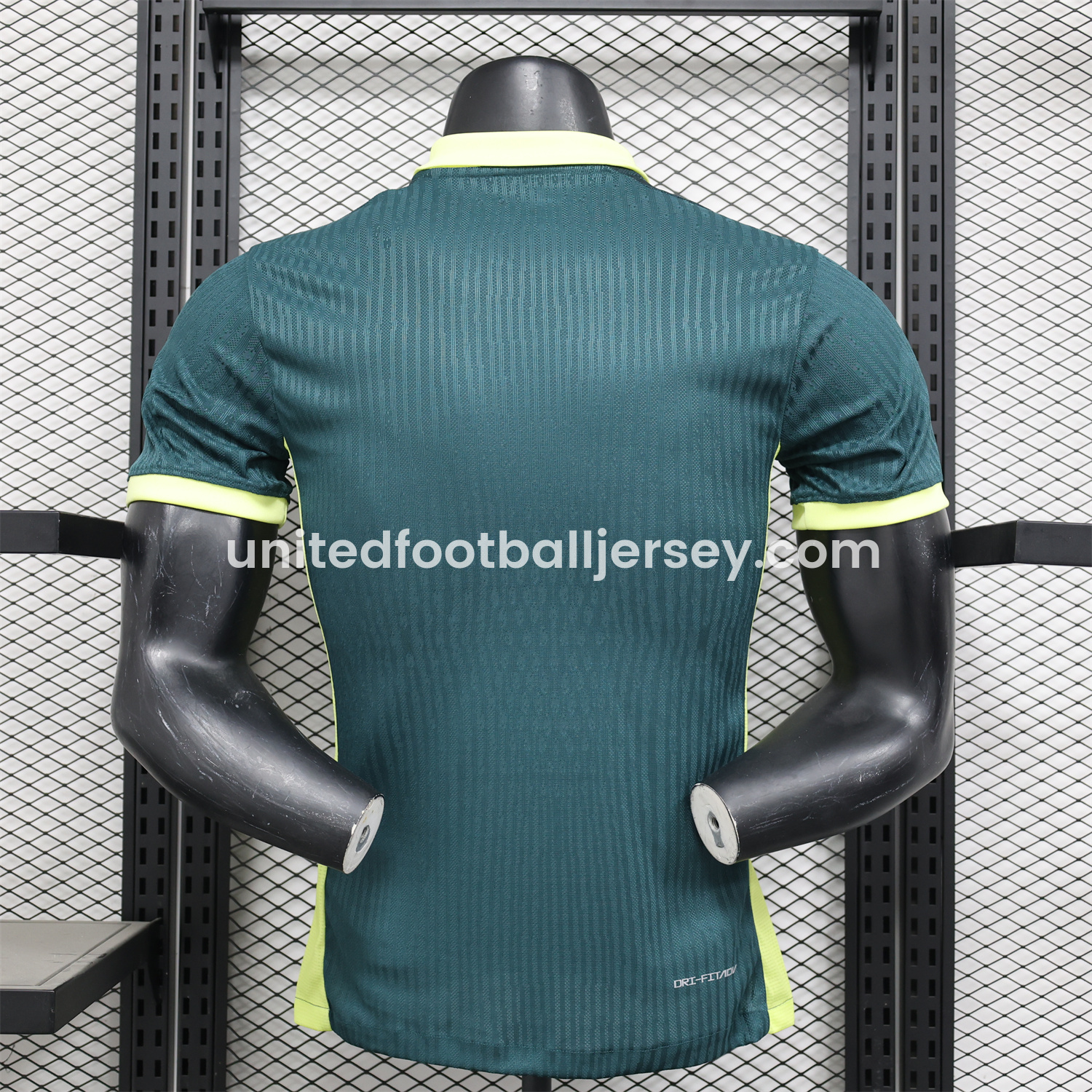 unitedfutballjersey-Barcelona 25-26 Green & Yellow Special Edition Jersey - Player Version