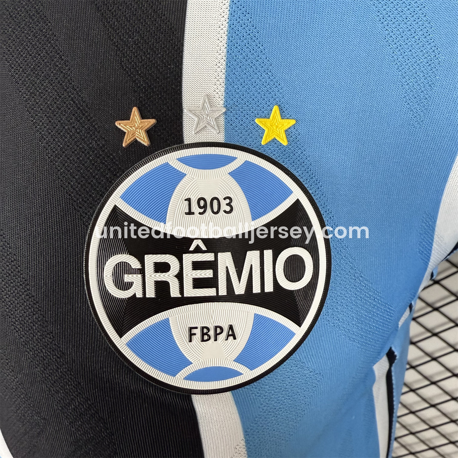 unitedfutballjersey-Gremio 25-26 Home Unsponsored Jersey - Player Version
