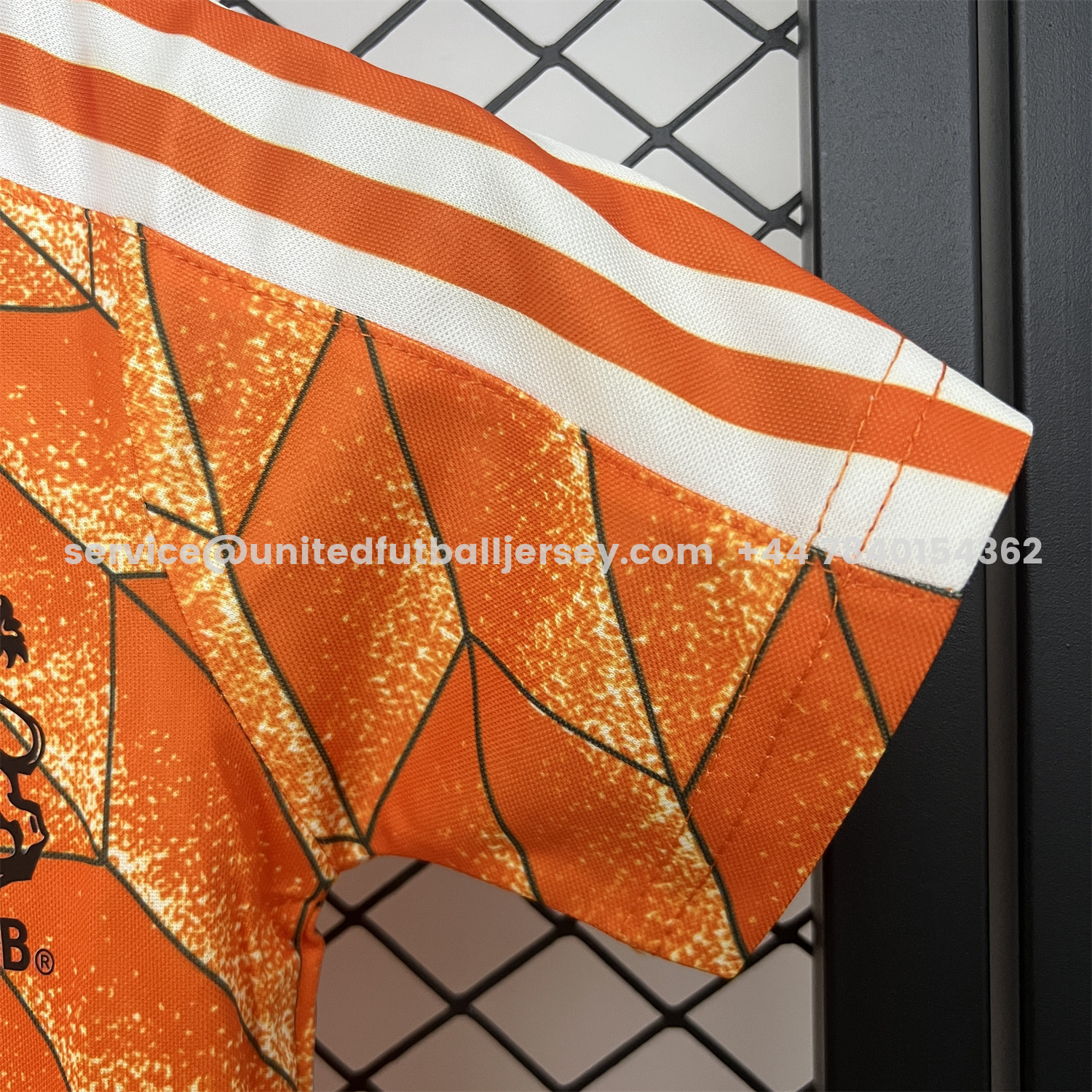 unitedfutballjersey-Retro Netherlands 1988 Home Kids Kit