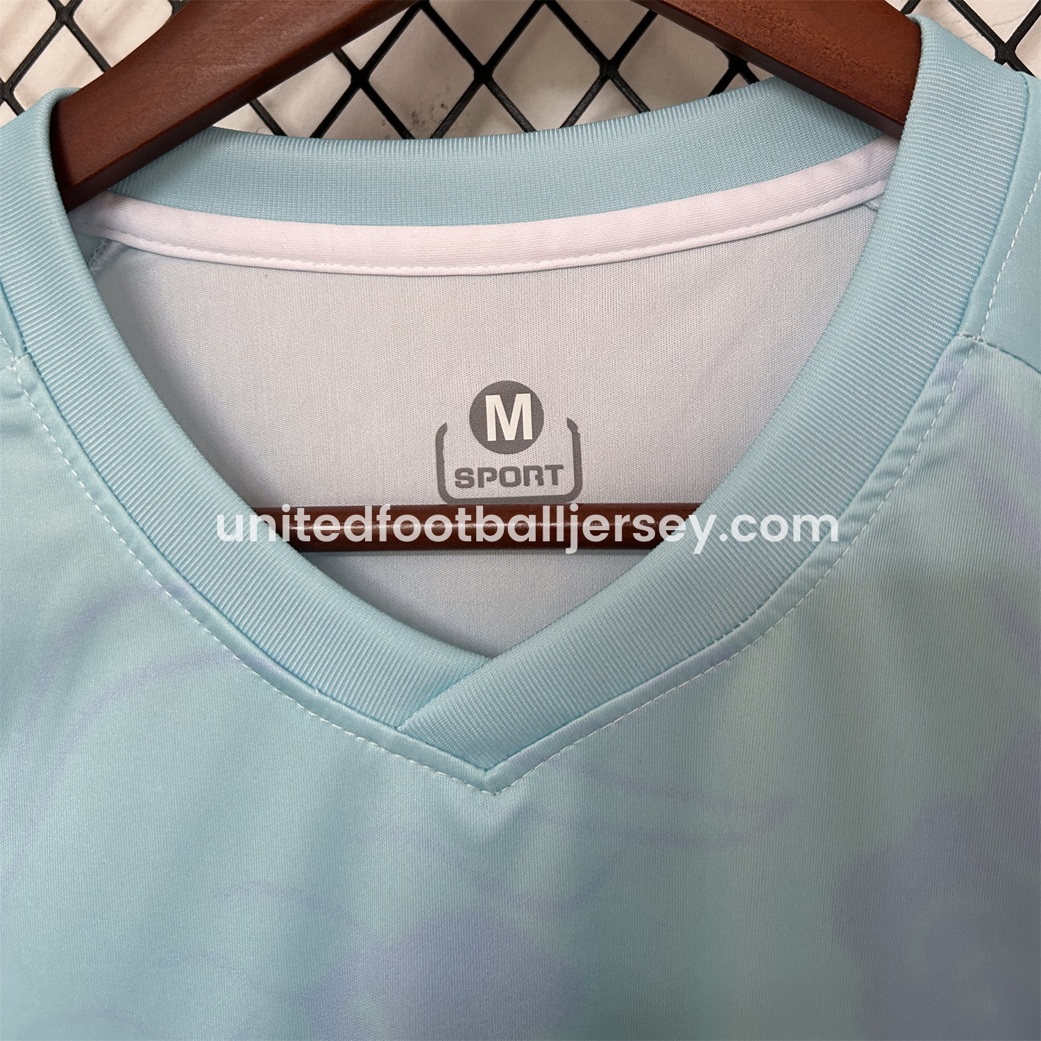 unitedfutballjersey-Tunisia 25-26 Blue Gradient Auspicious Cloud Pattern Special Jersey - Fans Version