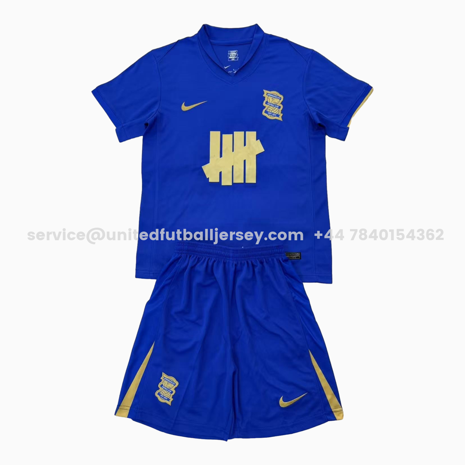 unitedfutballjersey-Birmingham City 25-26 Home Men's Adult Jersey Set - Fans Version