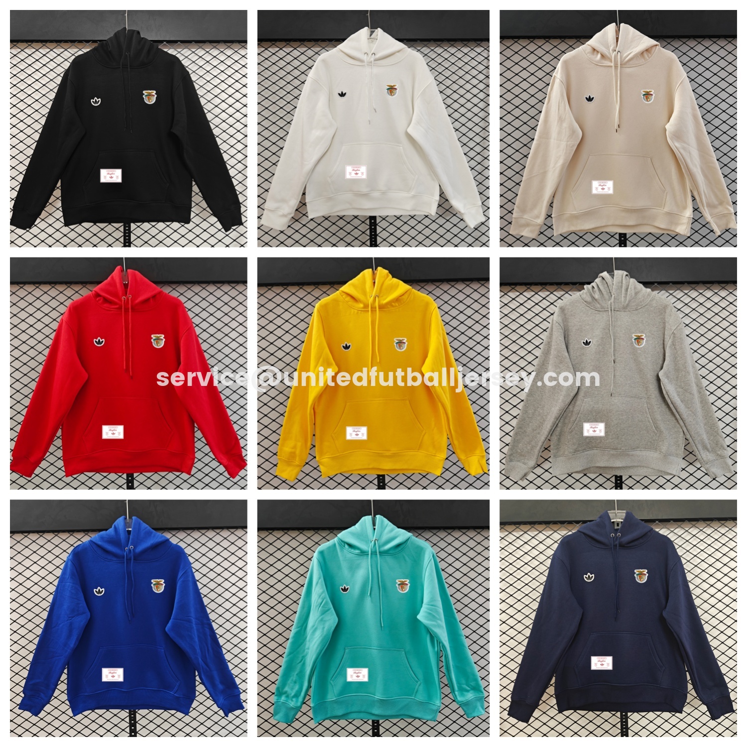 unitedfutballjersey-Benfica 25-26 Originals Terrace Icon Unisex Pullover Hoodie