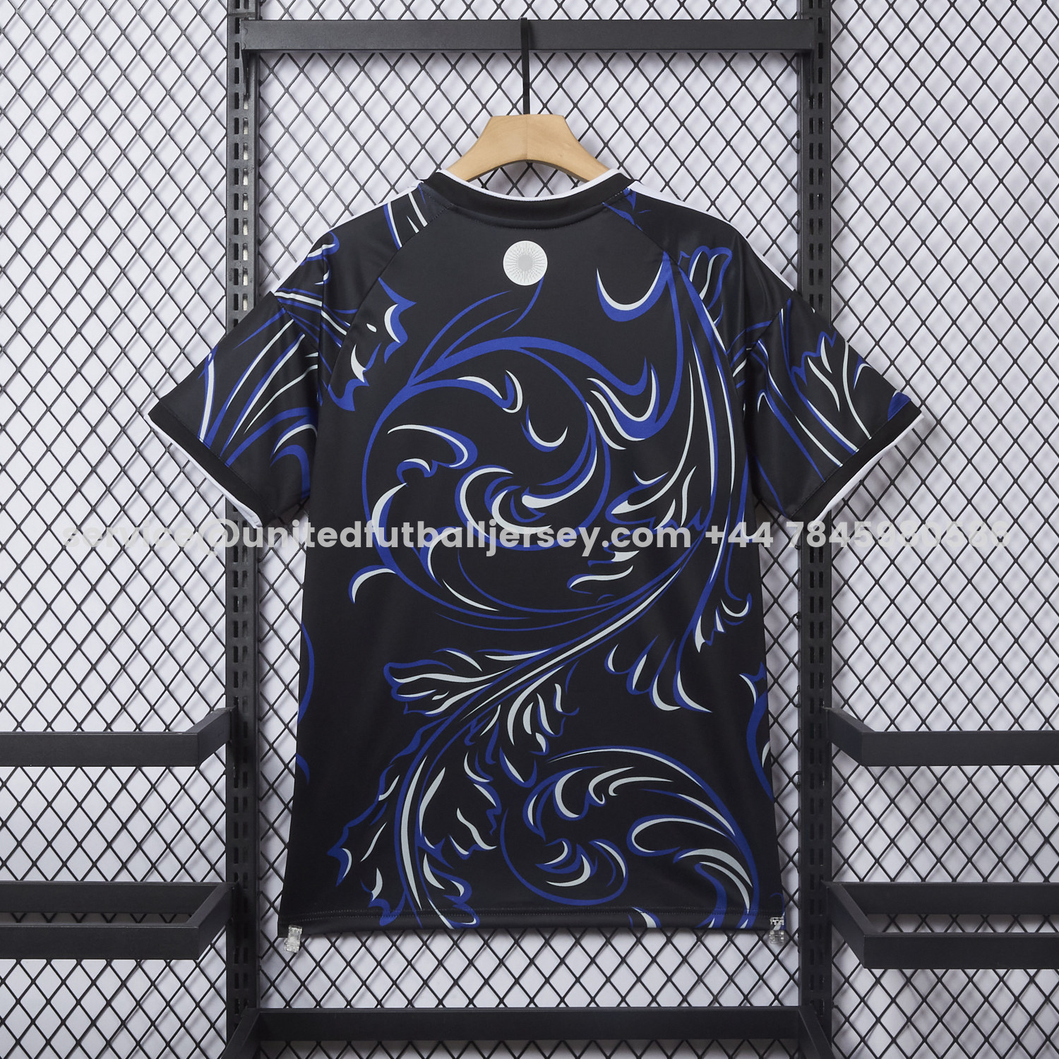 unitedfutballjersey-Argentina 2026 Away Deep Blue Jersey - Fans Version