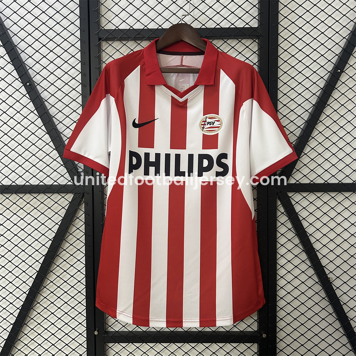 unitedfutballjersey-Retro PSV Eindhoven 2000-01 Home Jersey
