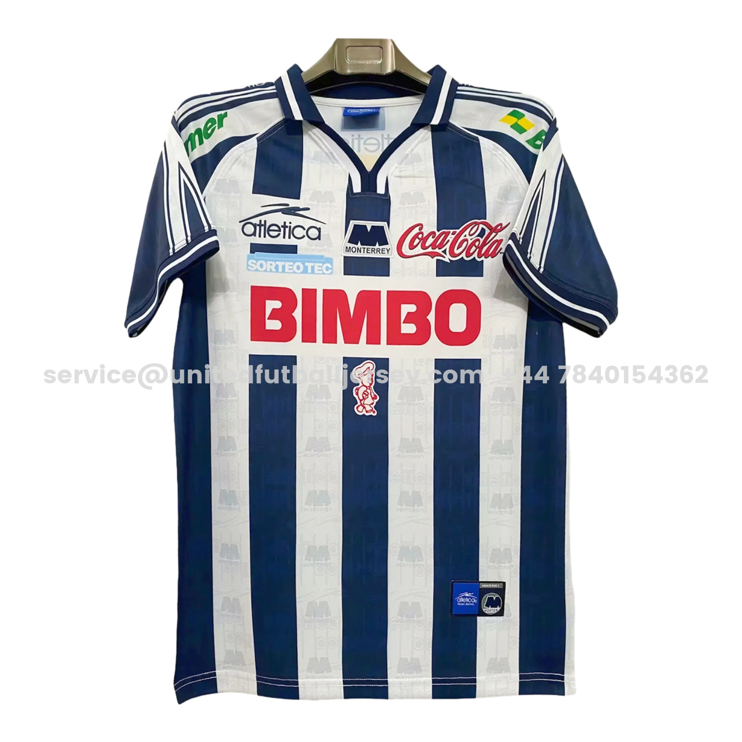 unitedfutballjersey-Retro Rayados Monterrey 1999-00 Home Jersey