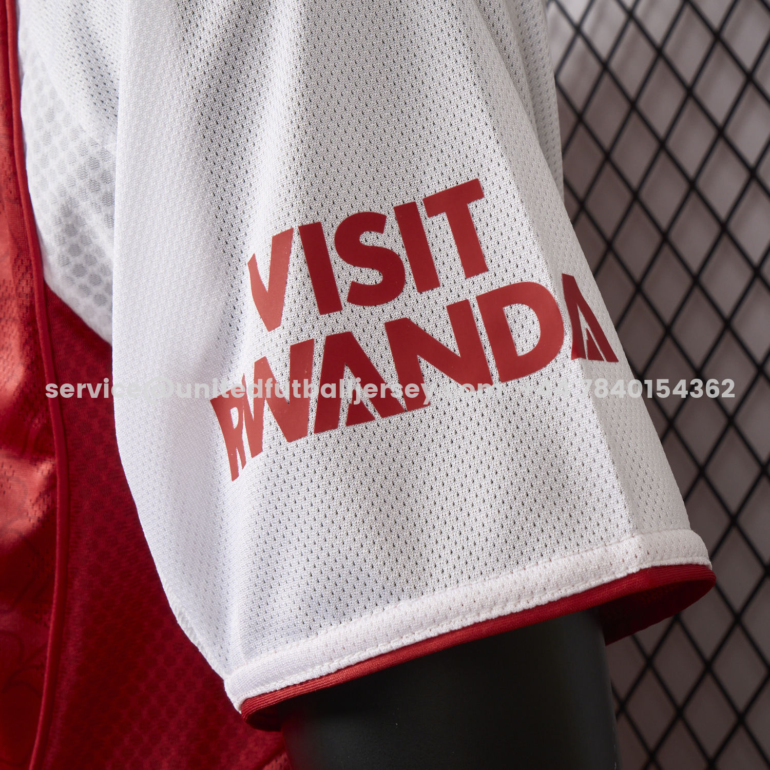 unitedfutballjersey-Arsenal 25-26 Home Jersey (Letter A Pattern) - Player Version