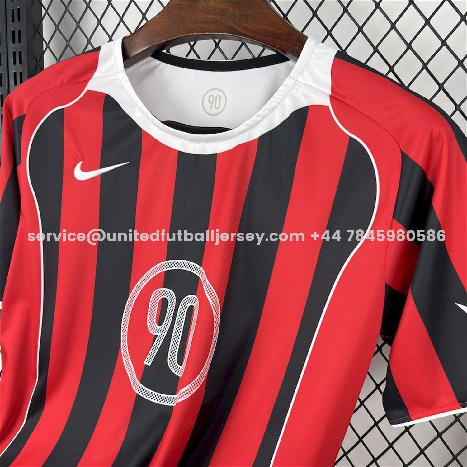 unitedfutballjersey-Nike 2026 T90 Black And Red Special Jersey