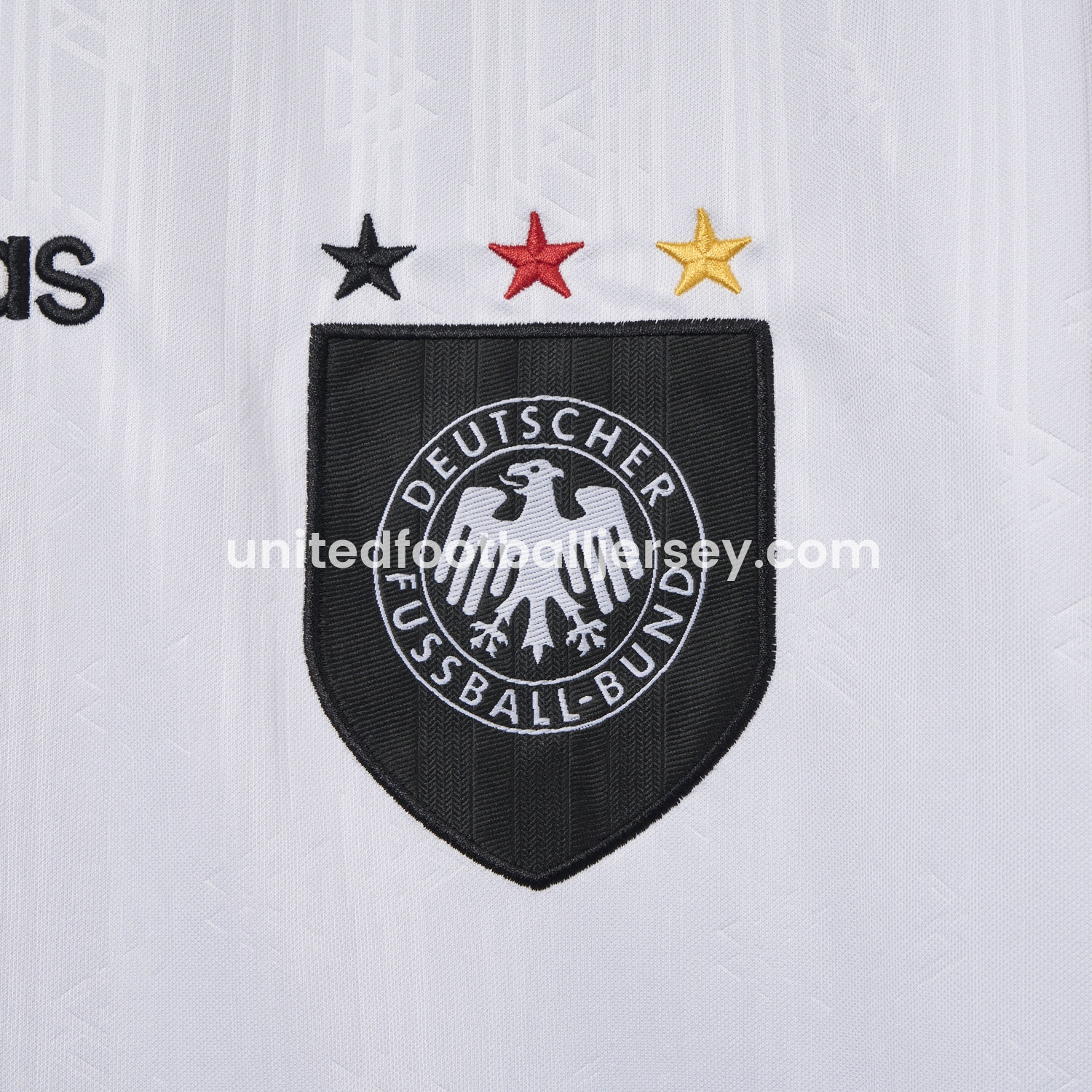 unitedfutballjersey-Retro Germany 1996 Home Long Sleeves Jersey