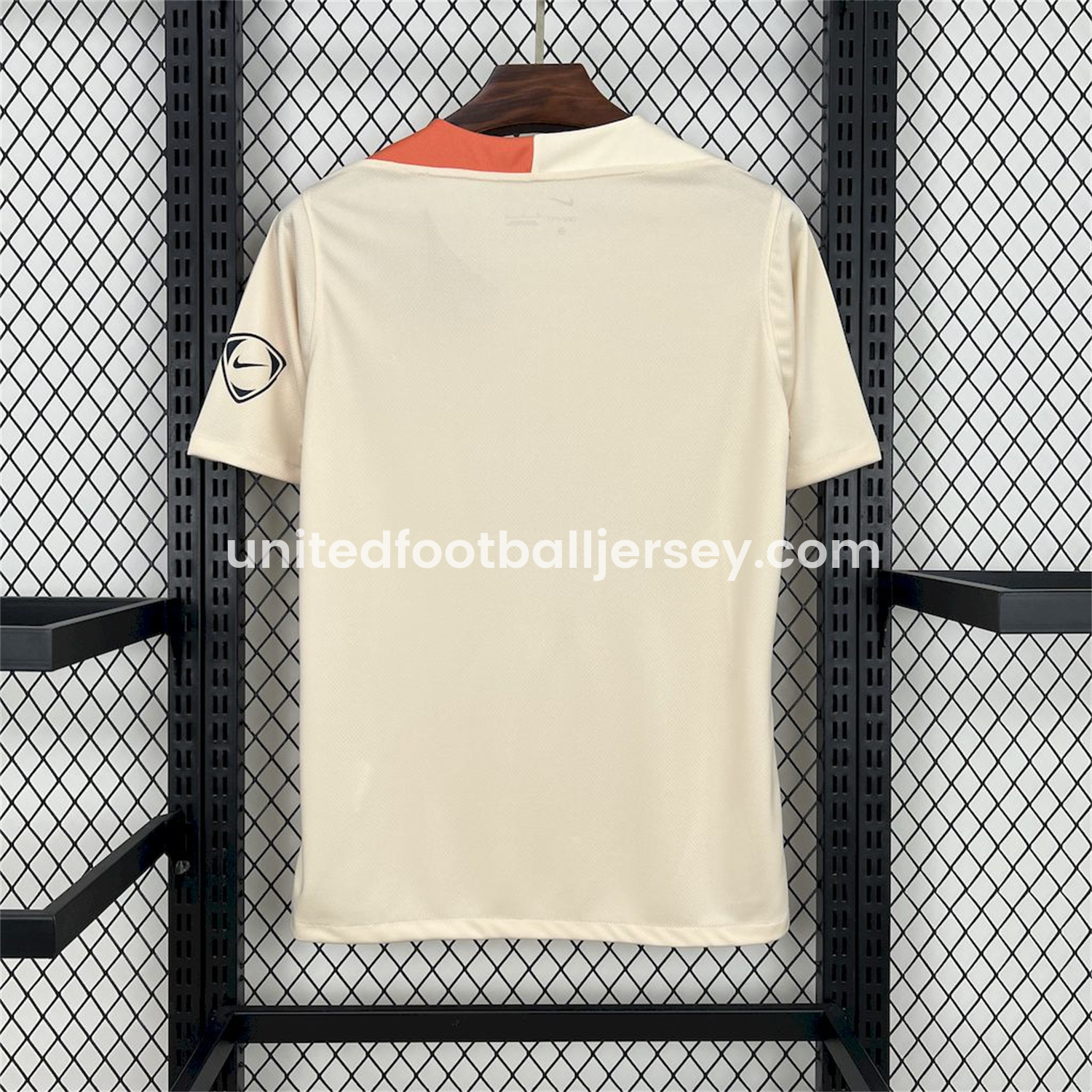 unitedfutballjersey-Barcelona 24-25 Off-white Pre-match Training Jersey - Fans Version