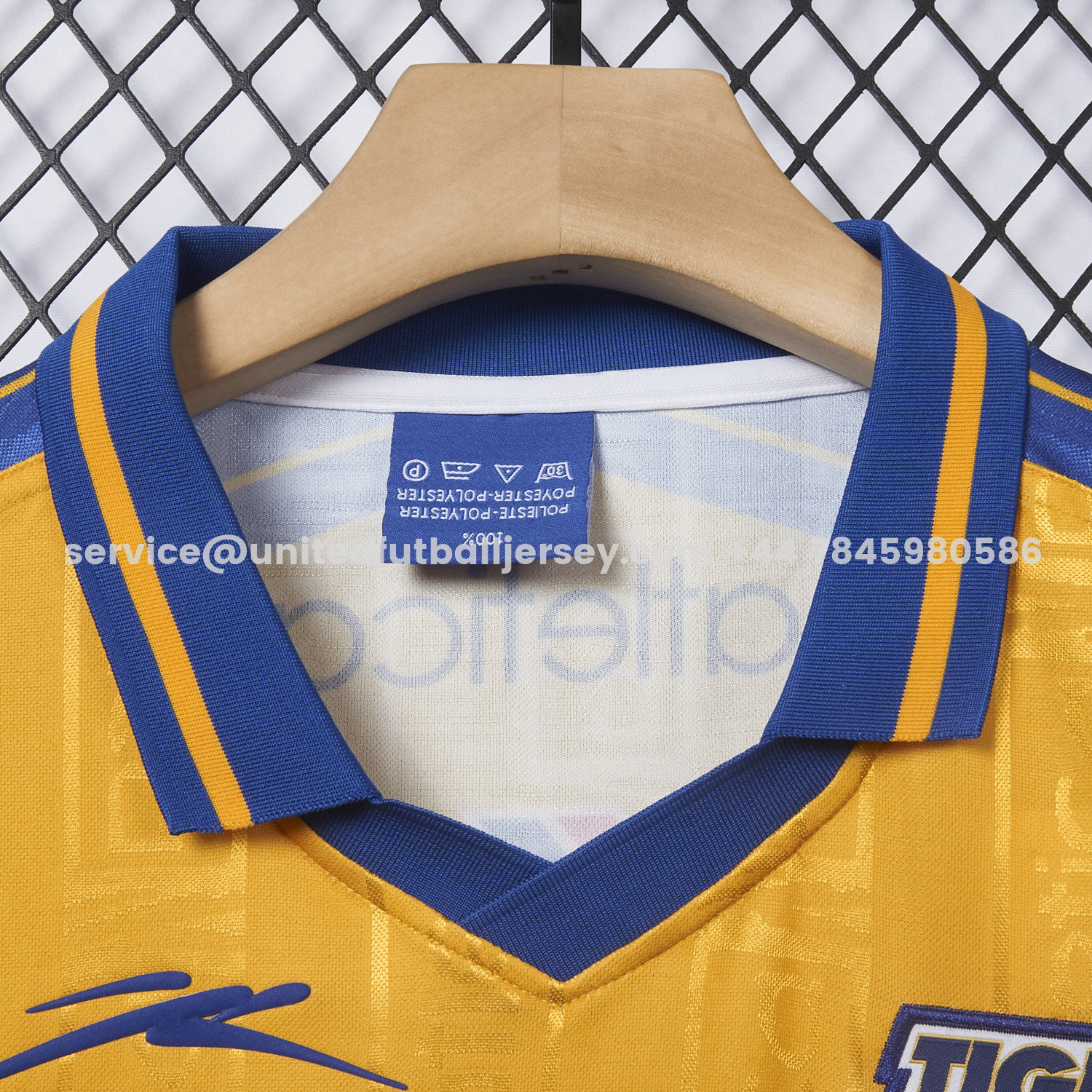 unitedfutballjersey-Retro Tigres UANL 1999-00 Home Jersey