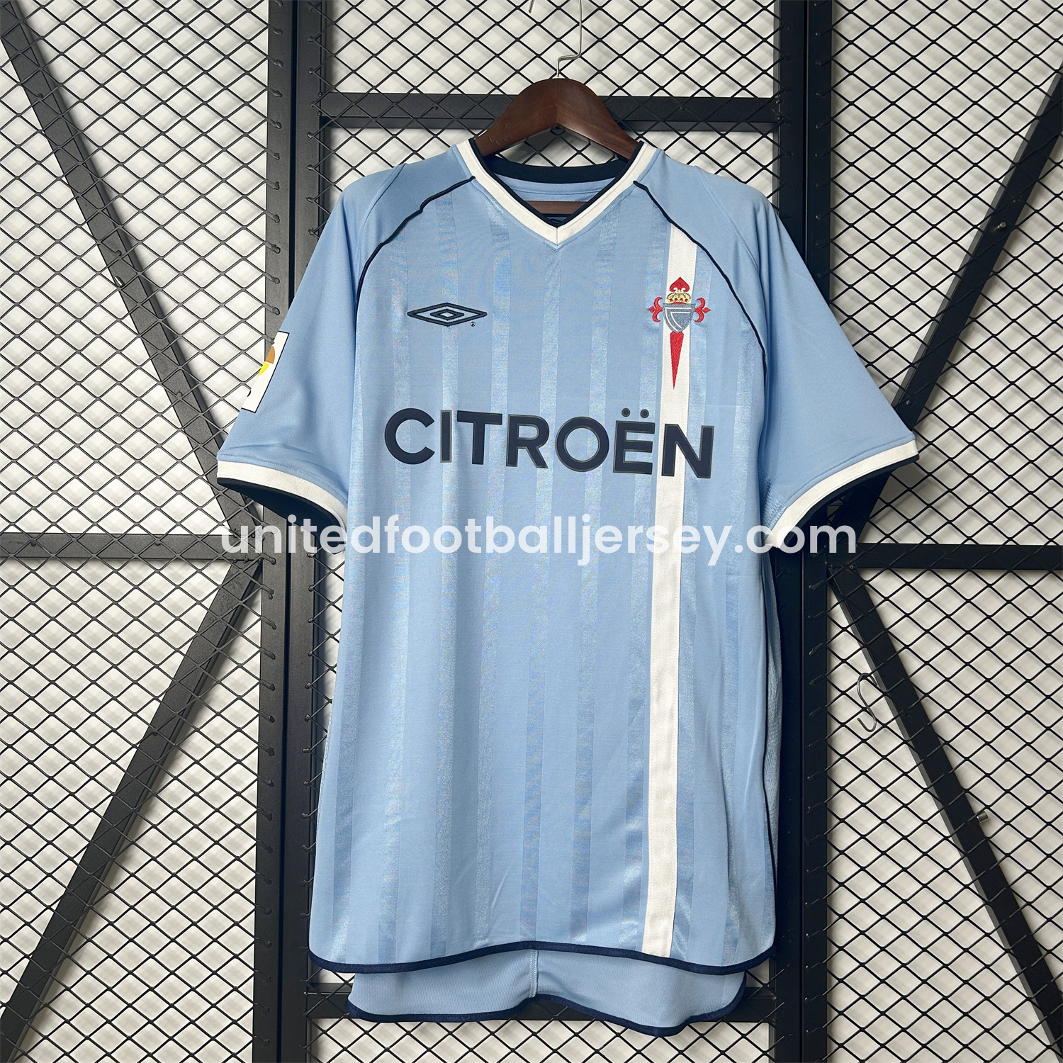 unitedfutballjersey-Retro Celta Vigo 2001-02 Home Jersey
