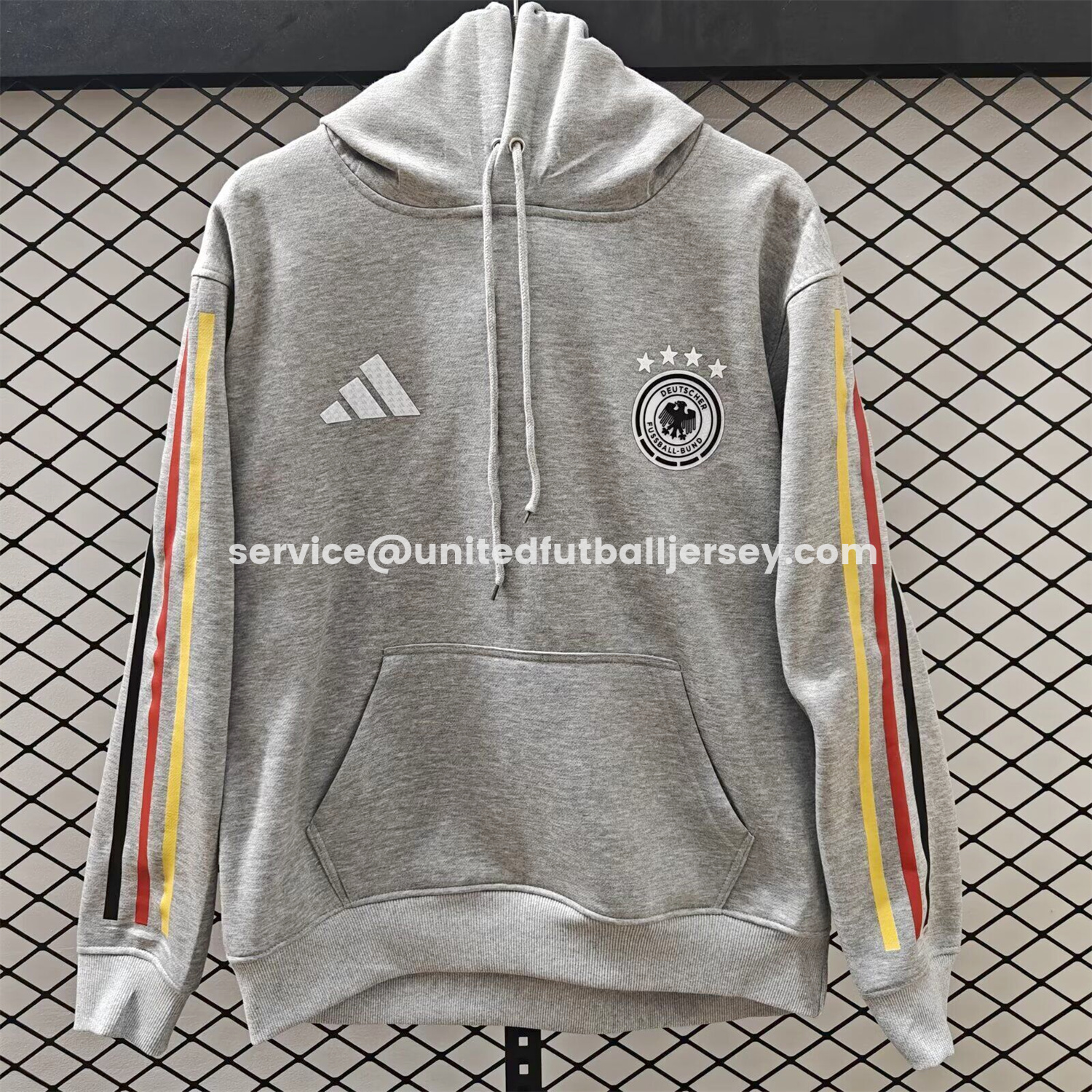 unitedfutballjersey-Germany 2026 Home Unisex Pullover Hoodie