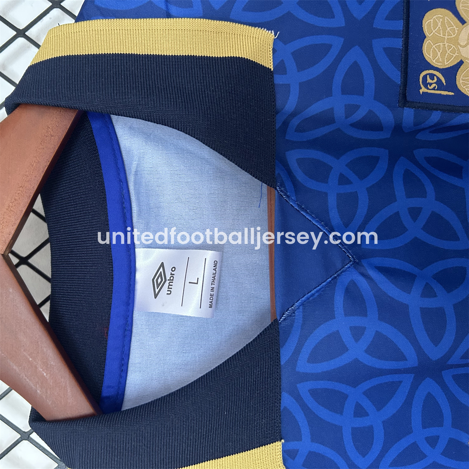 unitedfutballjersey-Ireland 2025 St. Patrick's Day Blue Jersey - Fans Version