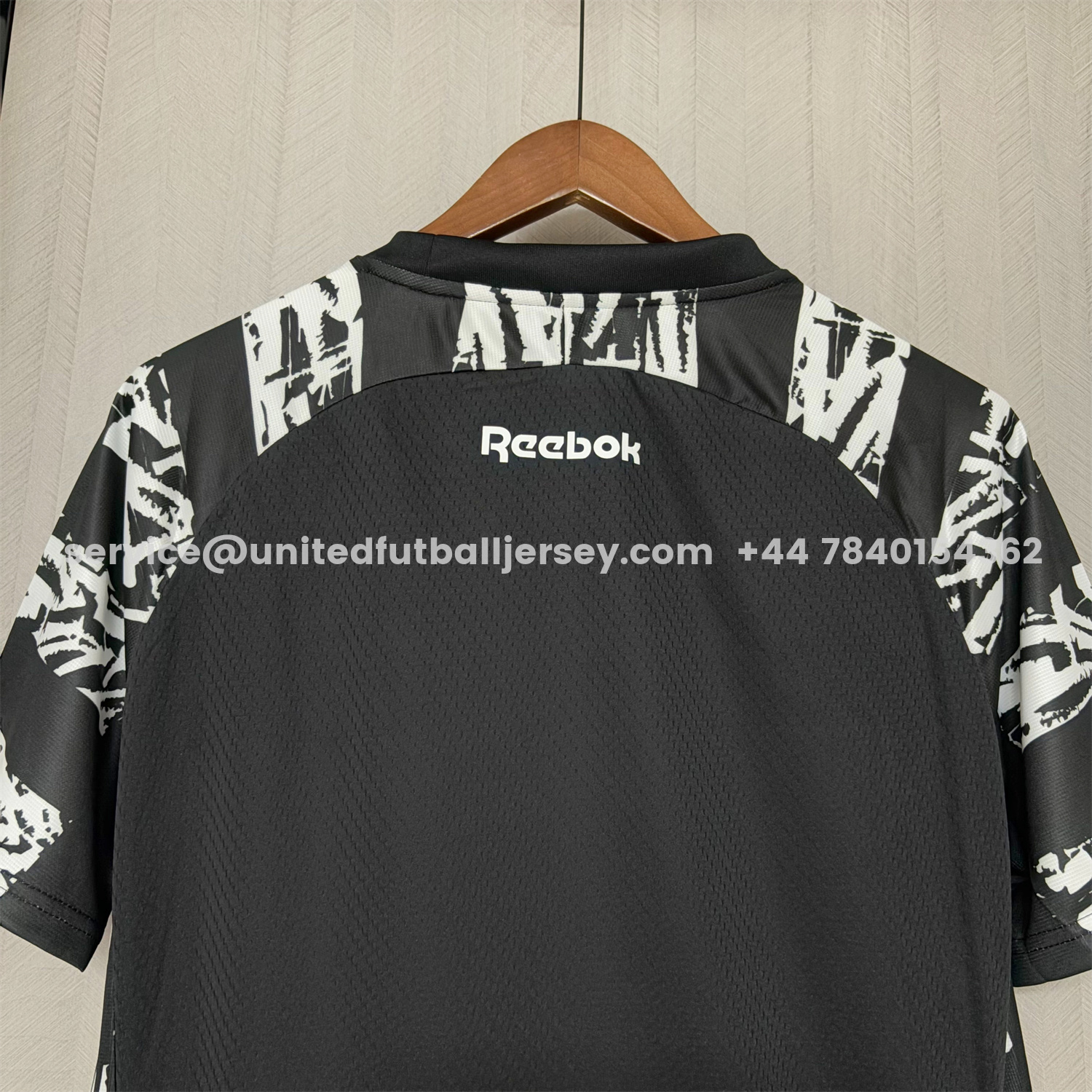unitedfutballjersey-Botafogo 25-26 Black Pre-Match Jersey - Fans Version