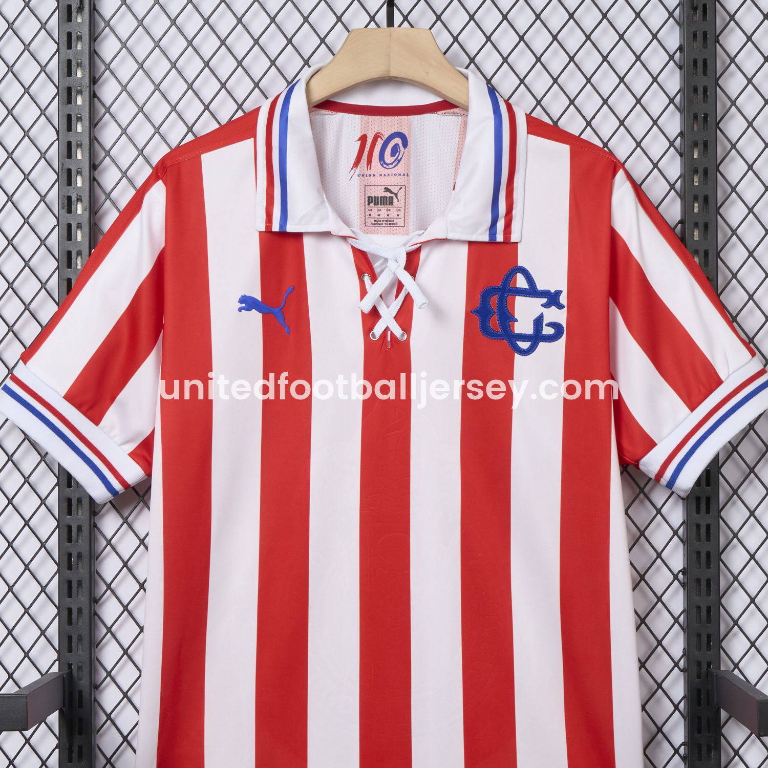 unitedfutballjersey-Retro Chivas de Guadalajara 2016-17 110-Years Anniversary Jersey