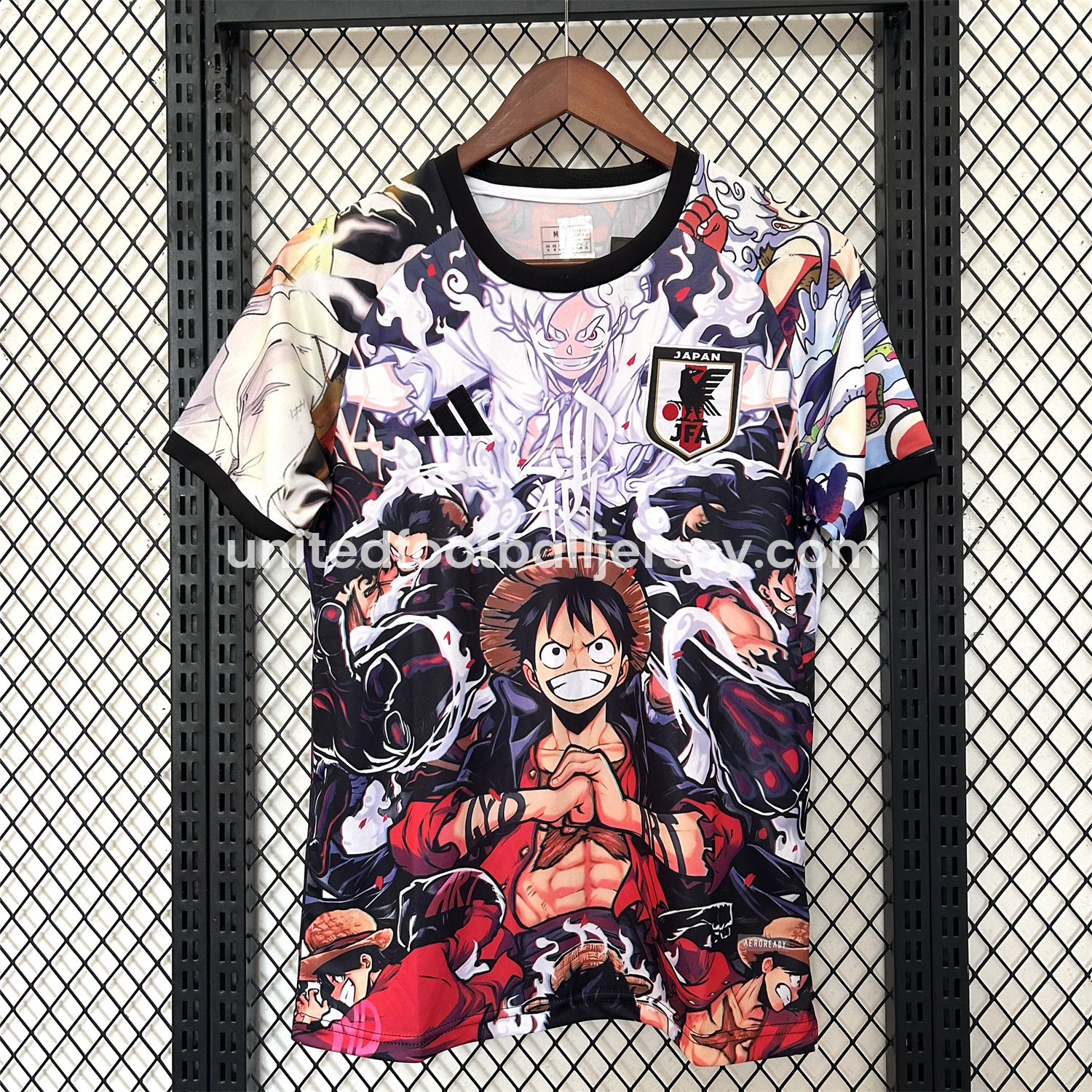 unitedfutballjersey-Japan 25-26 Luffy's Fighting Form Special Edition Jersey - Fans Version