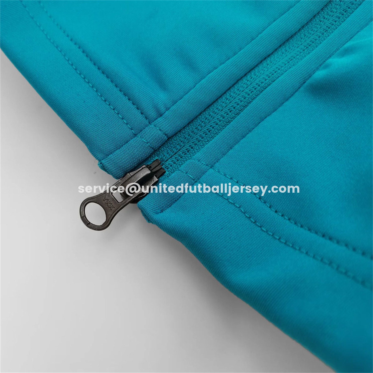 unitedfutballjersey-Retro Brazil 2022 Lake Blue Windbreaker