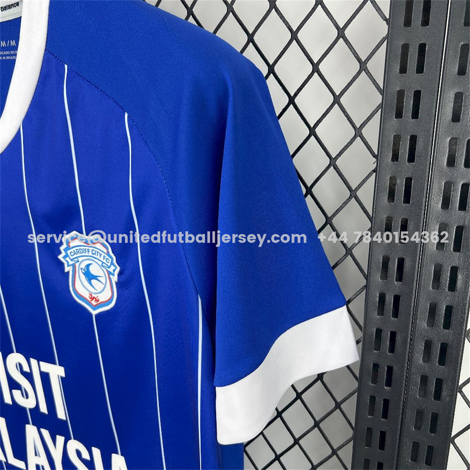 unitedfutballjersey-Cardiff City 25-26 Home Jersey - Fans Version