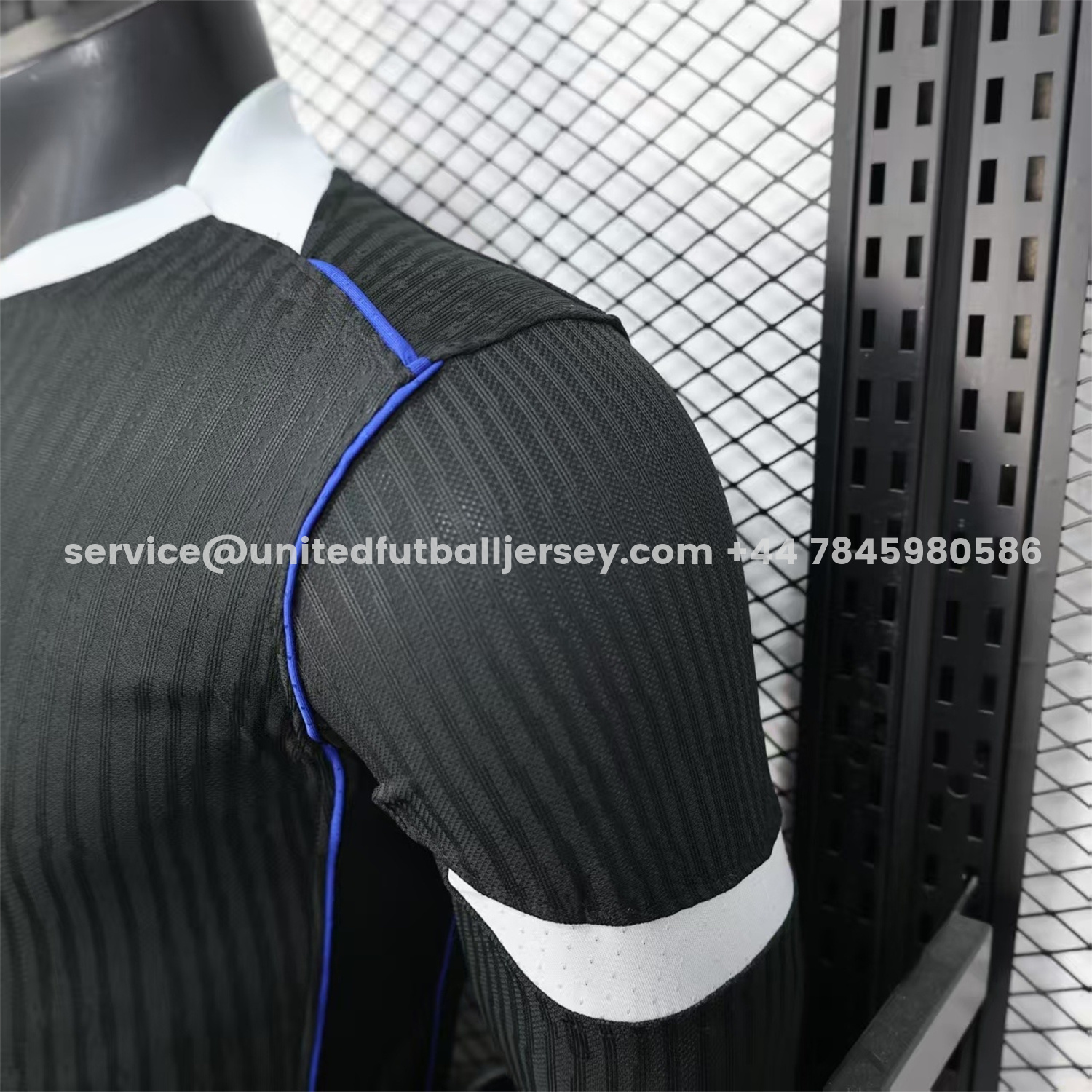 unitedfutballjersey-C.H.E.L.S.E.A 25-26 Third Long Unsponsored Black Jersey - Player Version