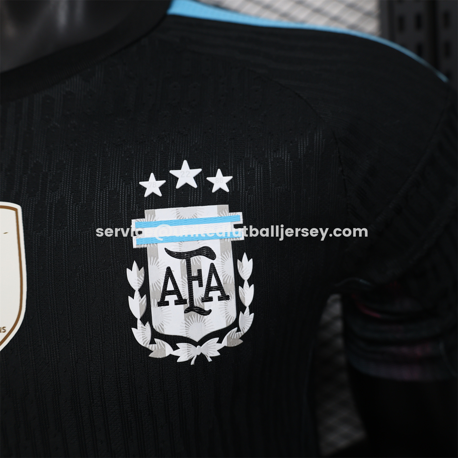 unitedfutballjersey-Argentina 2026 Black Pre-Match Training Jersey - Player Version