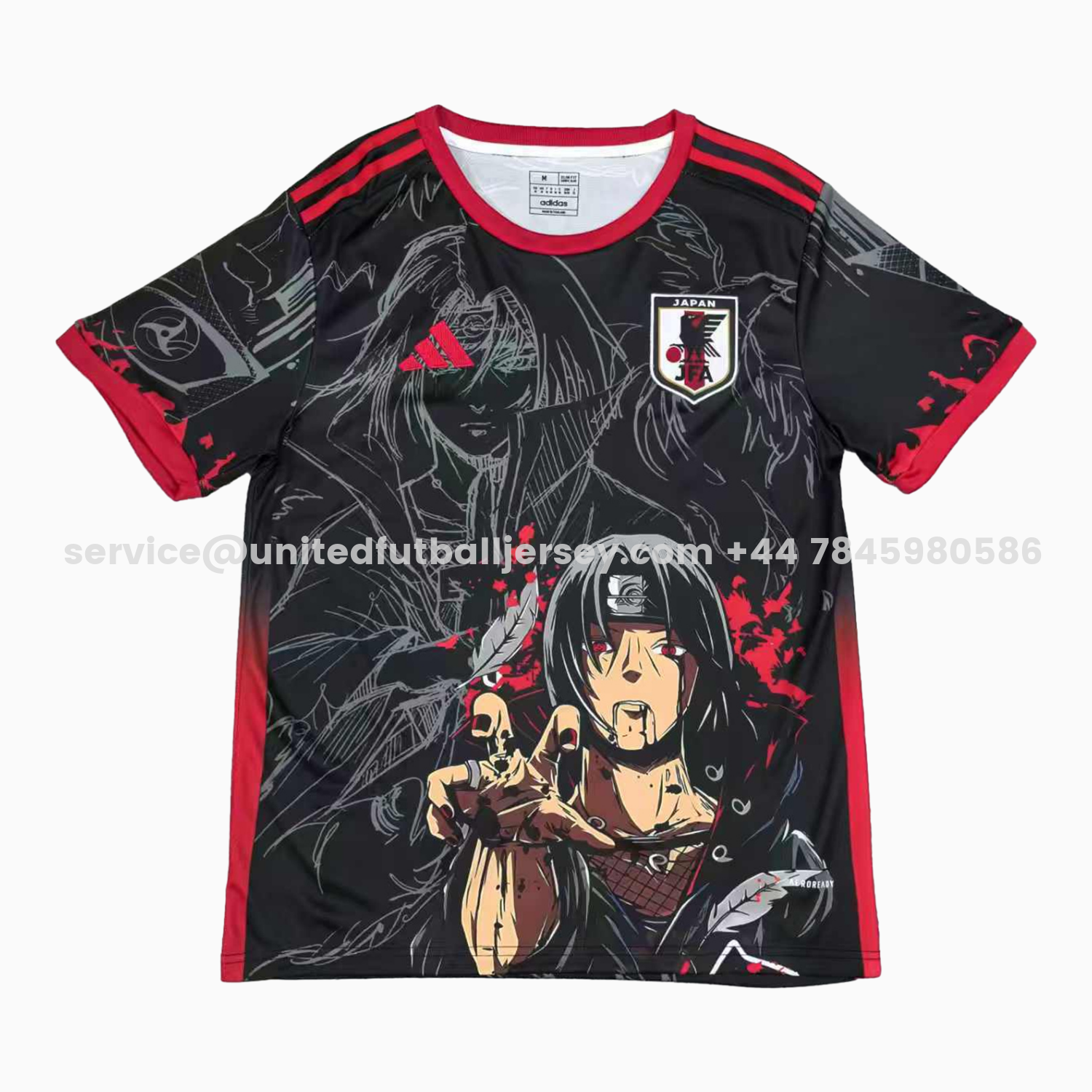 unitedfutballjersey-Japan 25-26 Uchiha Itachi Amaterasu Special Jersey - Fans Version
