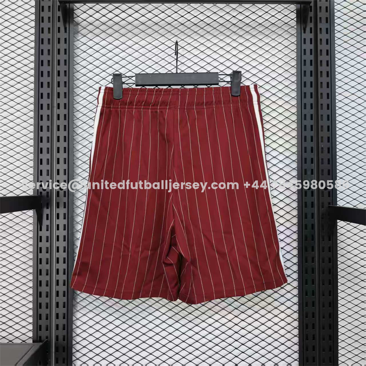 unitedfutballjersey-Arsenal 25-26 Trefoil Red Travel Shorts - Player Version