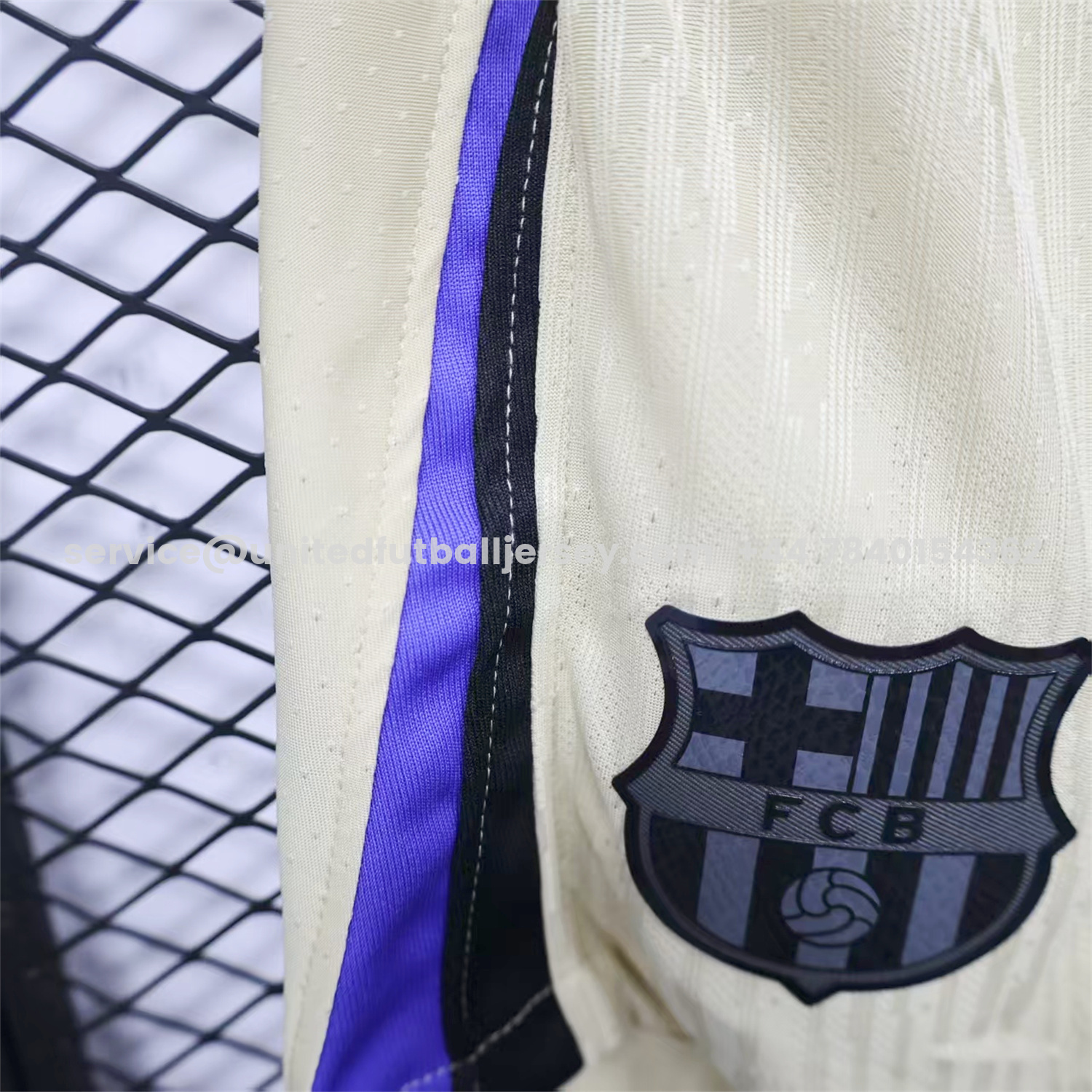 unitedfutballjersey-Barcelona 25-26 Away Yellow Shorts - Player Version