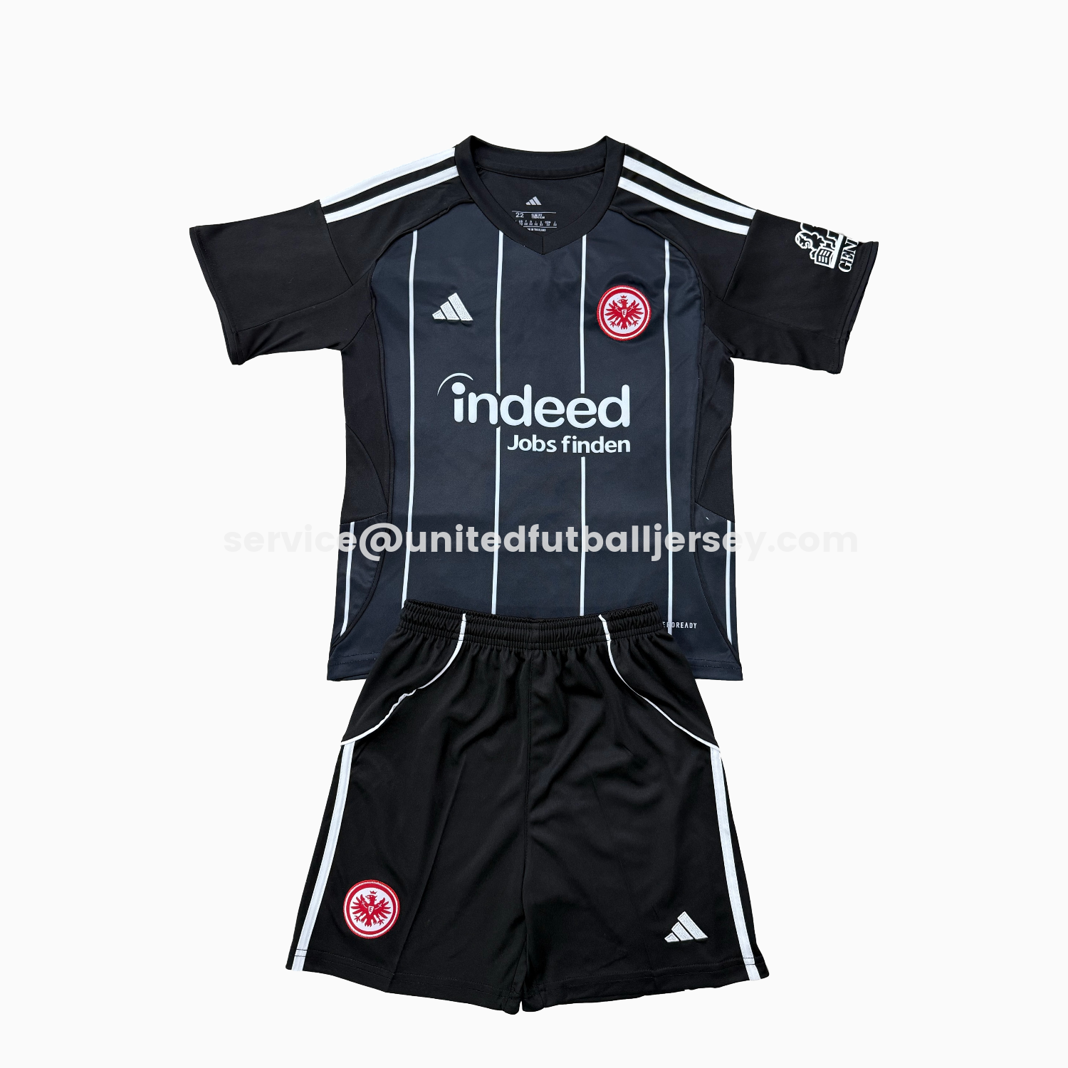 unitedfutballjersey-Frankfurt 25-26 Champions League Home Kids Kit