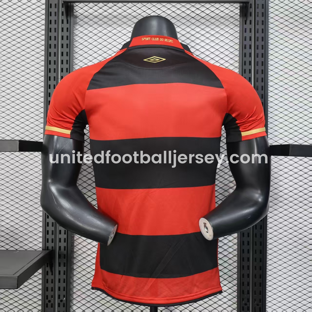 unitedfutballjersey-Sport Recife 25-26 Home Unsponsored Jersey - Player Version